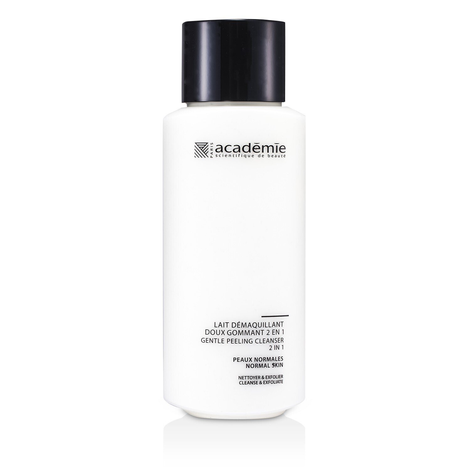 Academie Mleczko do demakijażu i peeling 2w1 100% Hydraderm Gentle Peeling Cleanser 2 in 1 250ml/8.4oz