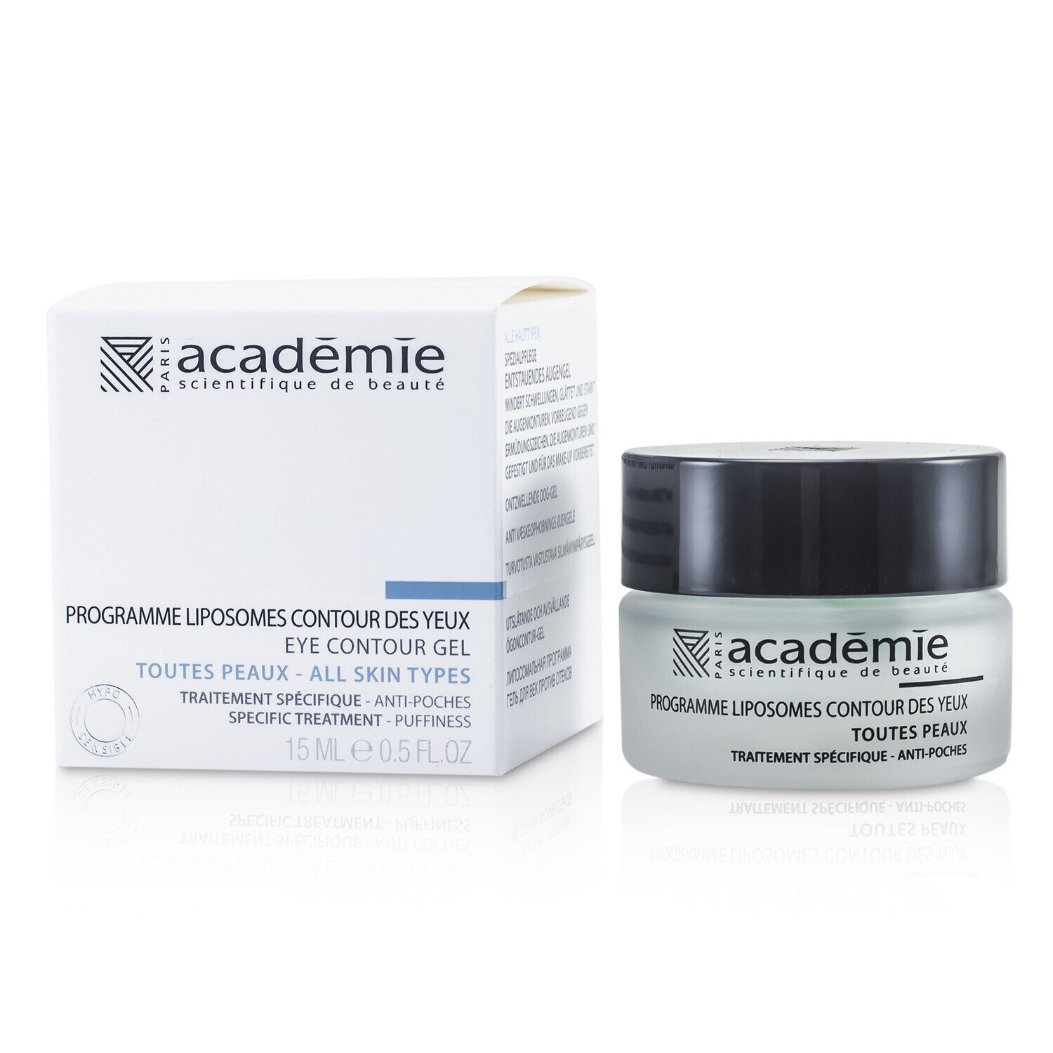 Academie Hypo-Sensible Eye Contour Gel (Puffiness) 15ml/0.5oz