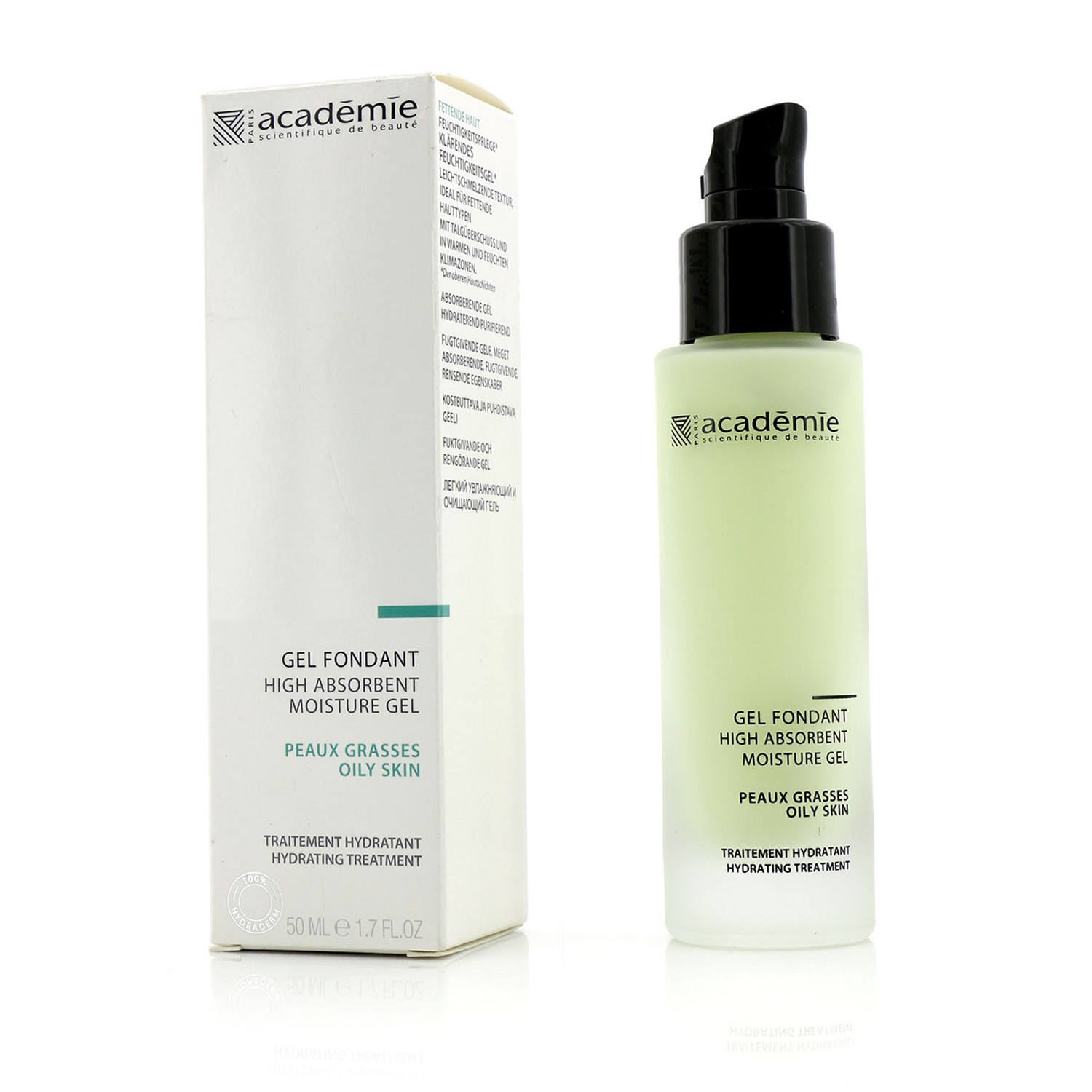 Academie 100% Hydraderm Gel Fondant hydratačný gél s vysokou vsákavosťou 50ml/1.7oz