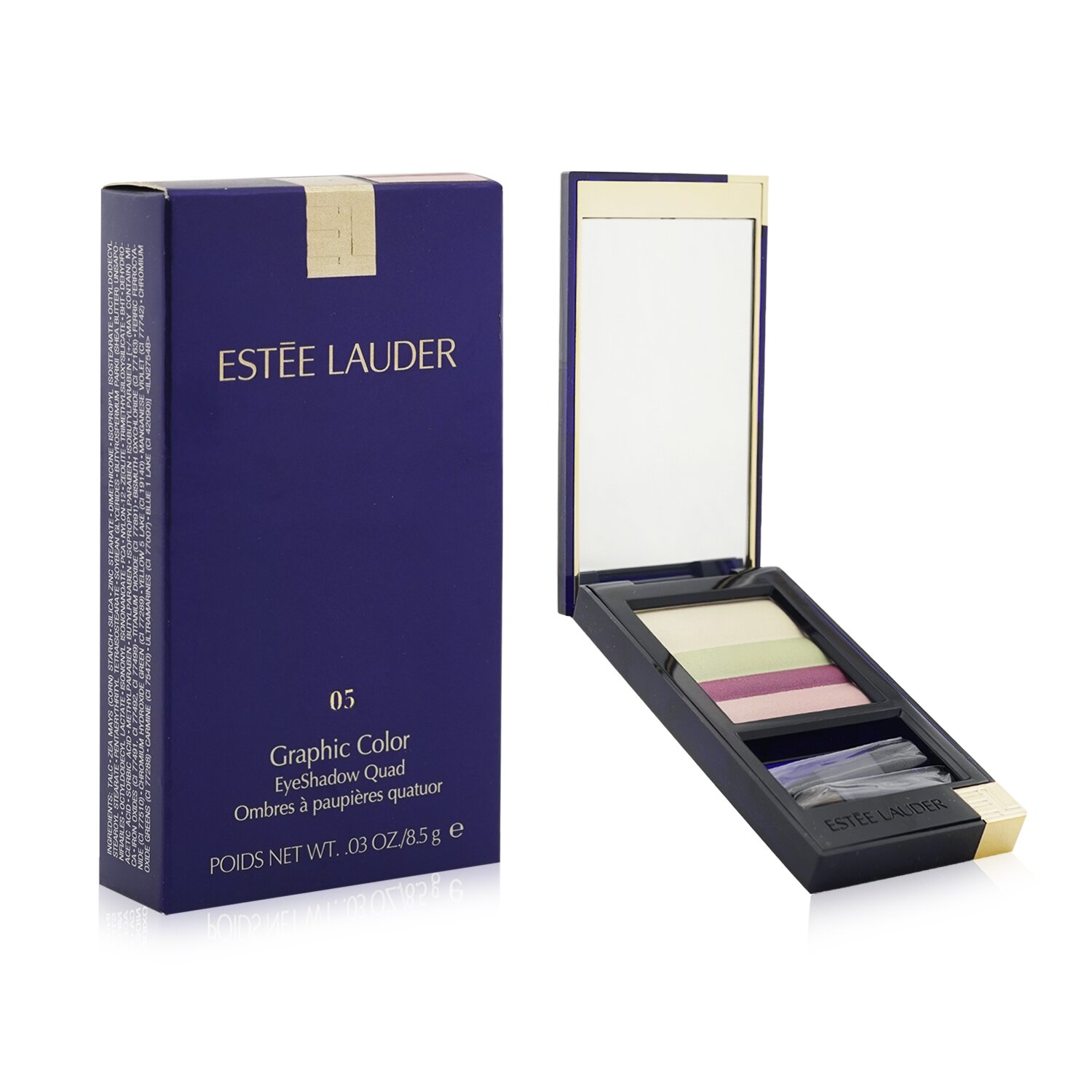 Estee Lauder Graphic Color Eyeshadow Quad 8.5g/0.029oz