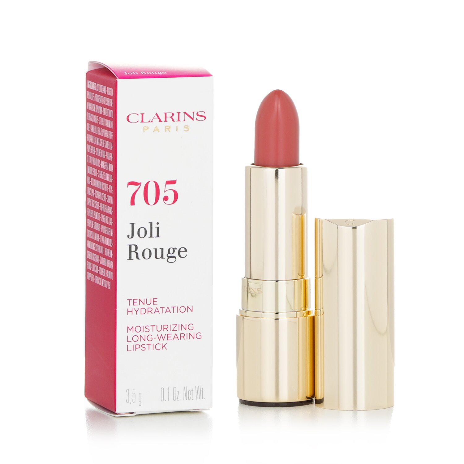 Clarins Batom Joli Rouge (Longa duração & Hidratante) 3.5g/0.12oz