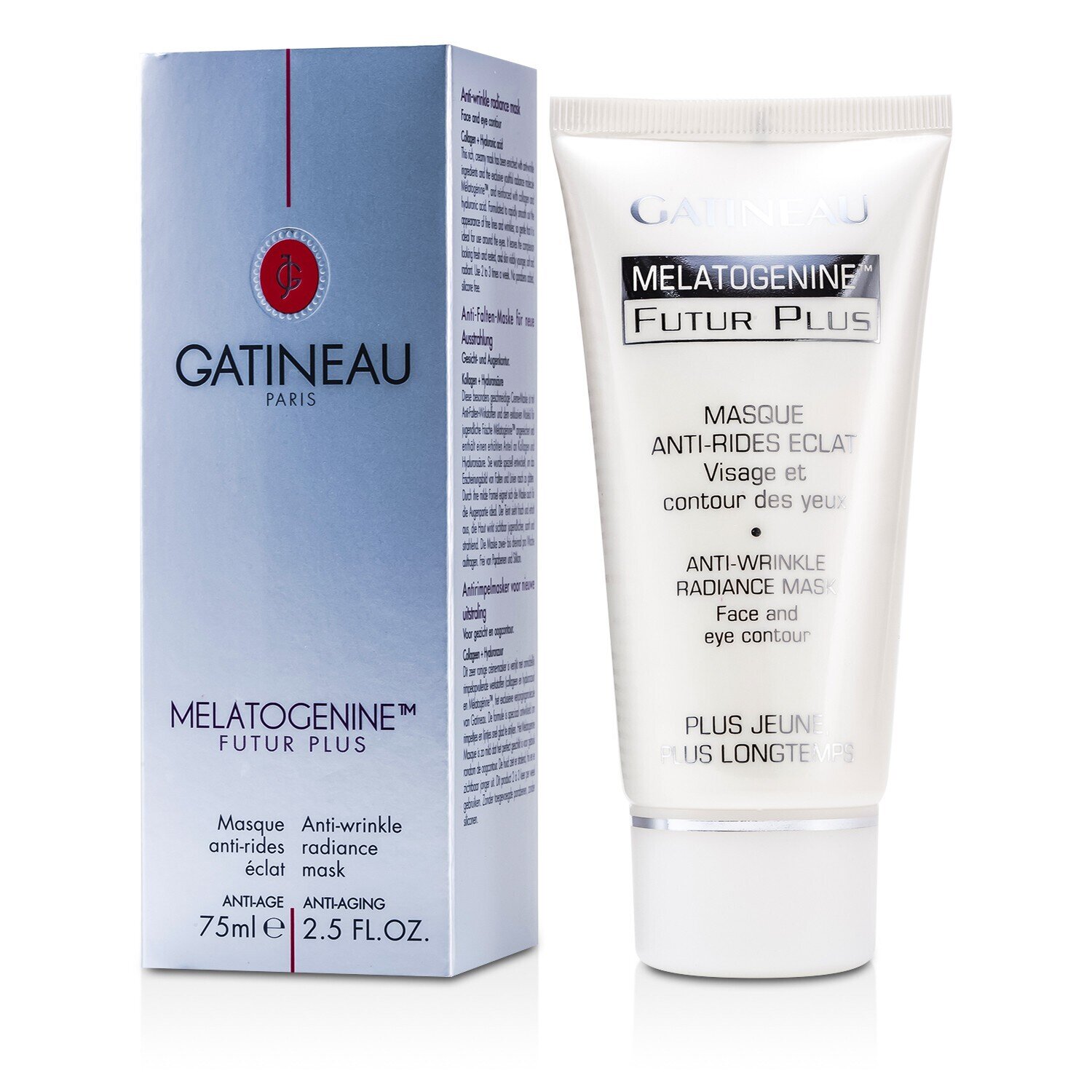 Gatineau Melatogenine Futur Plus ماسك الإشراقة المضاد للتجاعيد 75ml/2.5oz