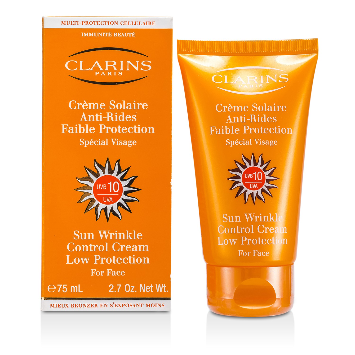 Clarins Sun Wrinkle Control Cream Low Protection For Face 75ml/2.7oz