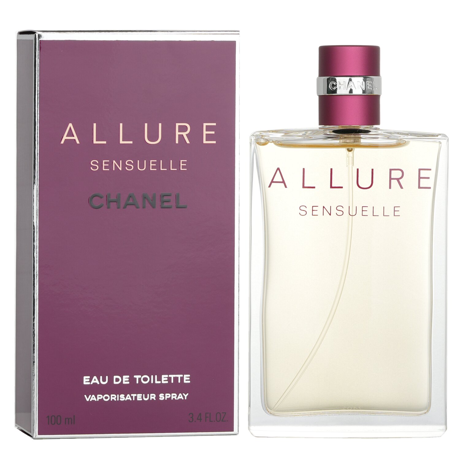 Chanel Allure Sensuelle Eau De Toilette Spray 100ml/3.4oz