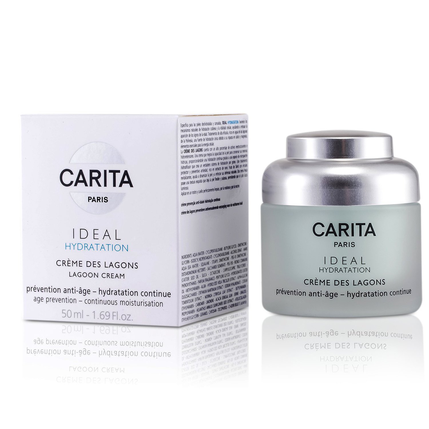 Carita Intensywnie nawilżający krem na noc Ideal Hydration Lagoon Cream 50ml/1.69oz