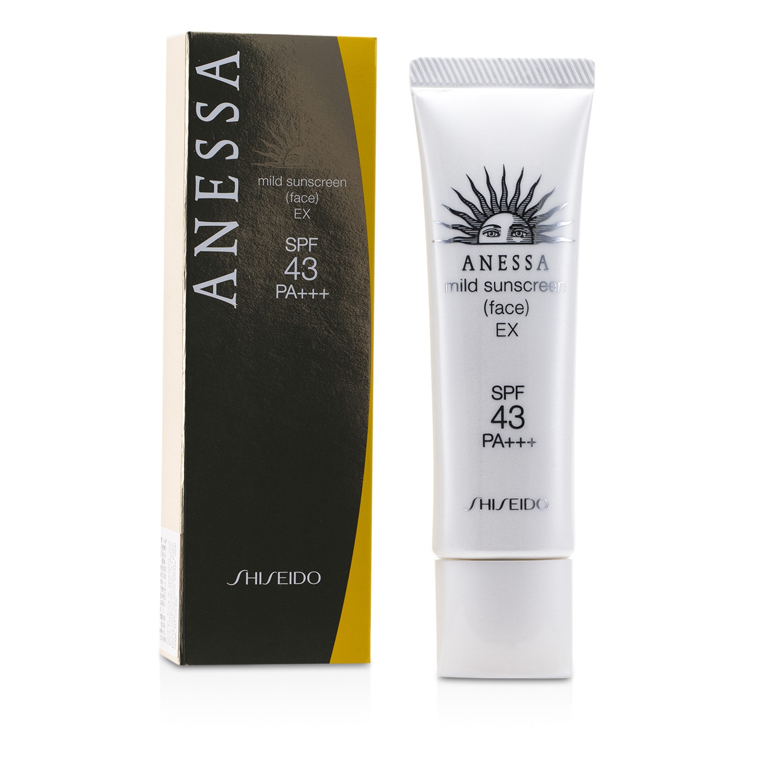 Shiseido Anessa რბილი მზისგან დამცავი EX SPF 43 PA+++ 40g