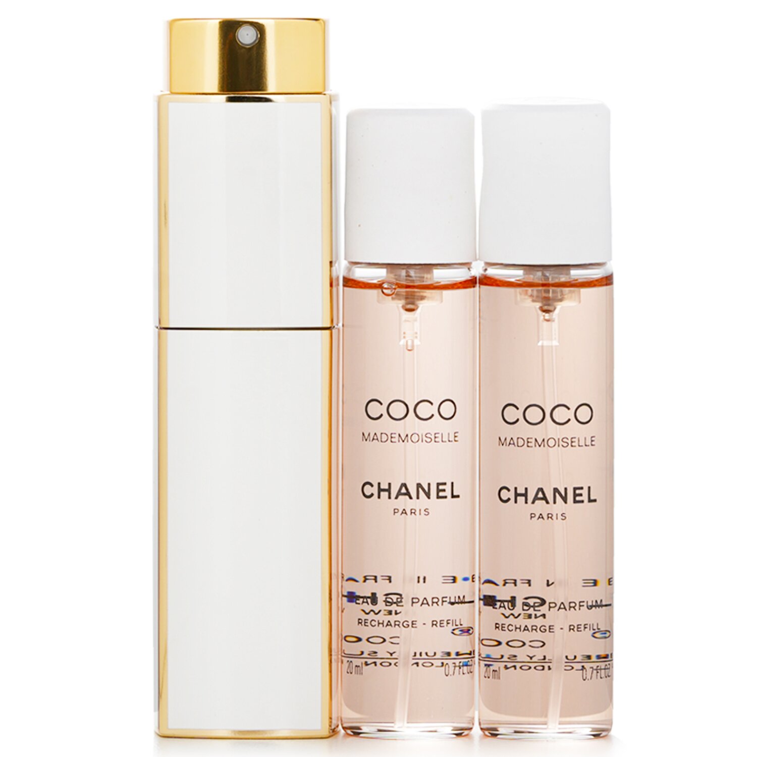 Chanel Coco Mademoiselle Твист және Хош Иіс Спрейі 3x20ml/0.7oz