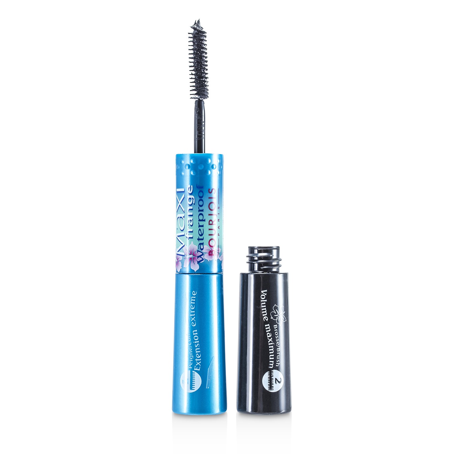 Bourjois Maxi Fringe Vannfast Mascara ( Ekstrem Profesjonell Vippestyling ) 2x6ml/0.2oz