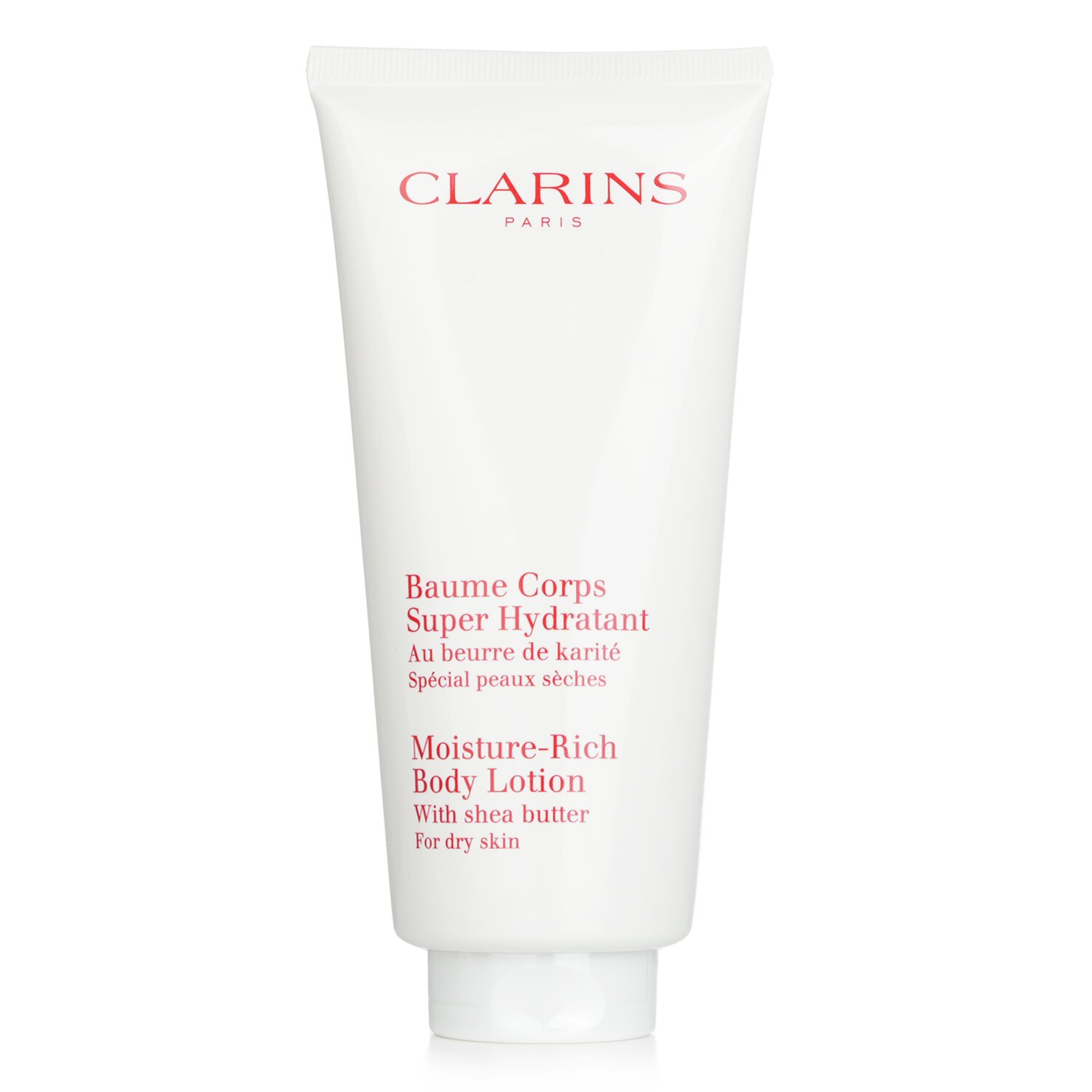 Clarins Moisture ( Pelembap ) Rich Losion Body (Badan)dengan Shea Butter ( Kulit Jenis Kering ) 200ml/7oz