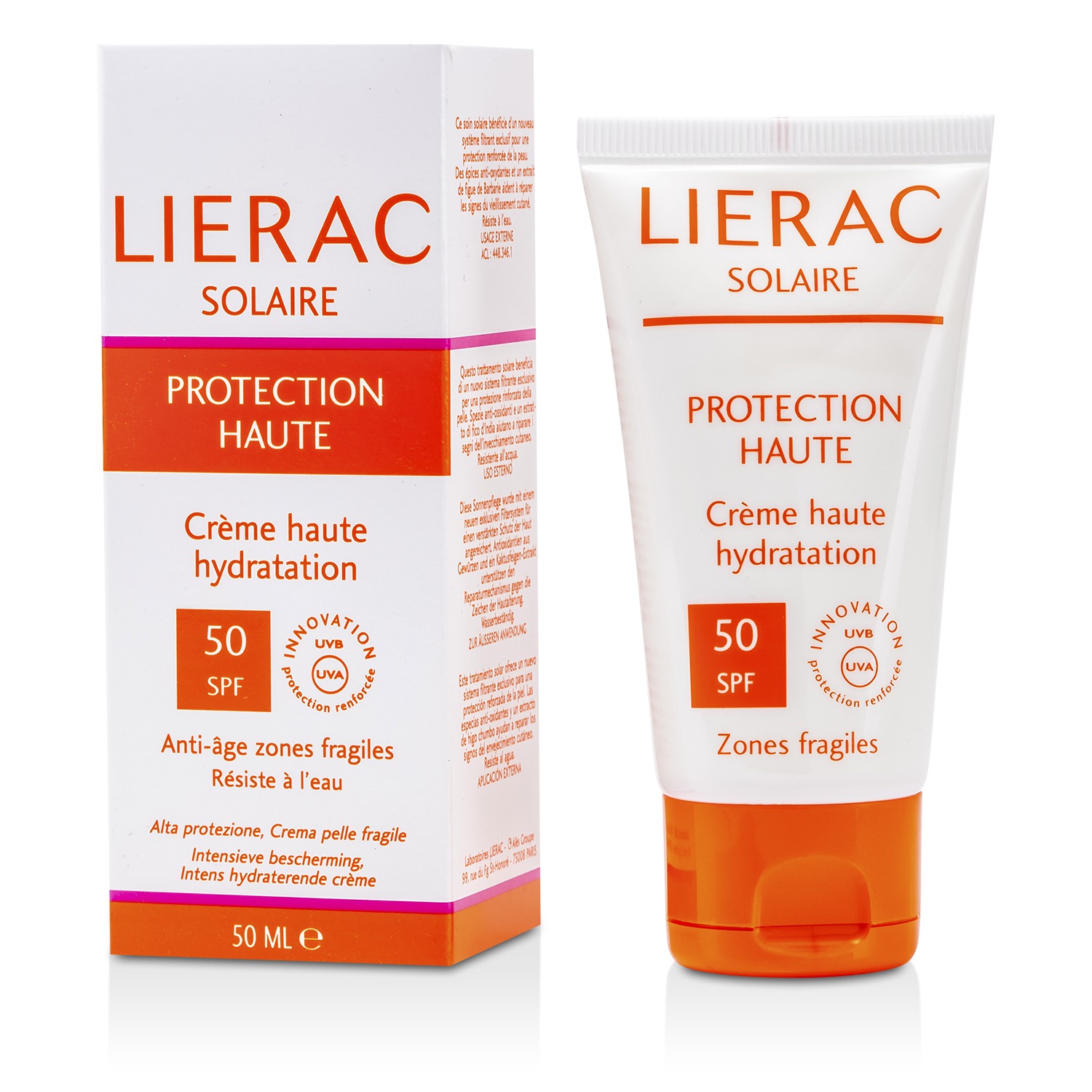 Lierac Bronzage Securite High Hydration Creme SPF 50 50ml/1.7oz