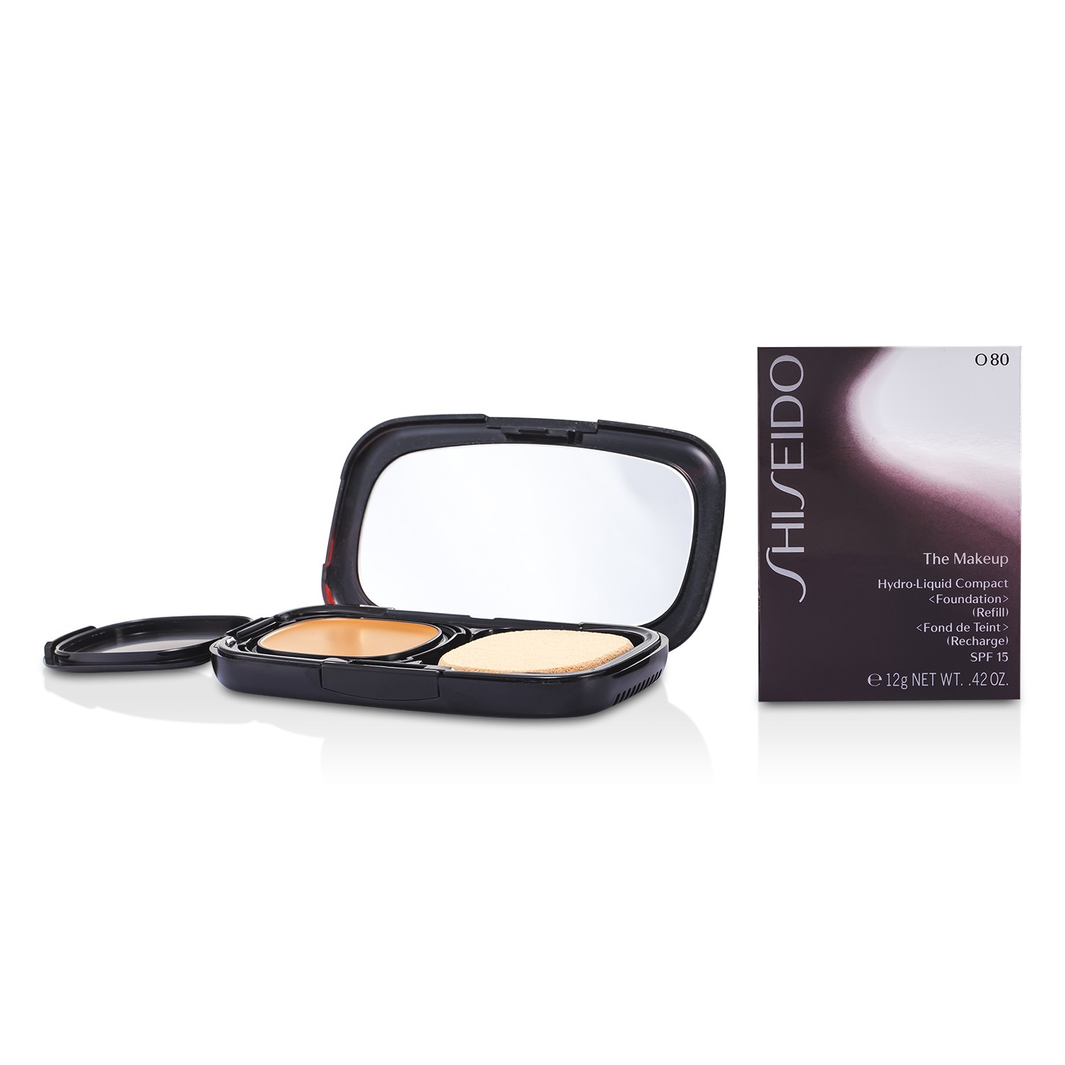 Shiseido The Makeup Hydro Liquid Compact Base de Maquillaje SPF15 ( Estuche + Recambio ) 12g/0.42oz