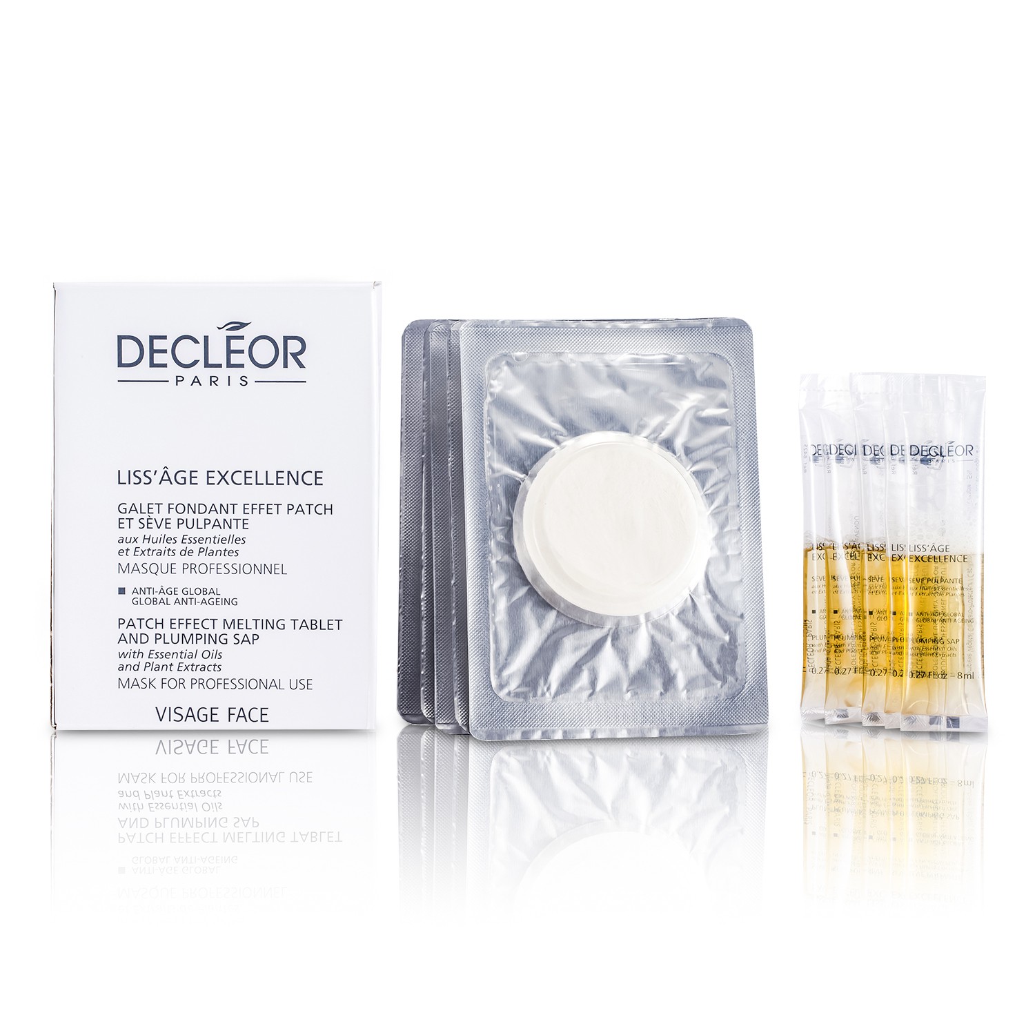 Decleor Liss Age E&times;cellence ماسك مقاوم لعلامات الشيخوخة العالمي (حجم صالون) 5 treatments