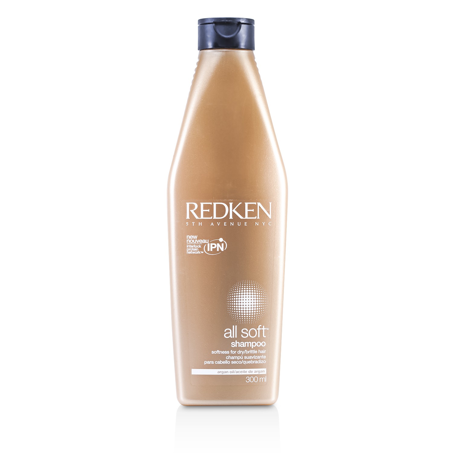 Redken All Soft Shampoo (For Dry/ Brittle Hair) 300ml/10.1oz