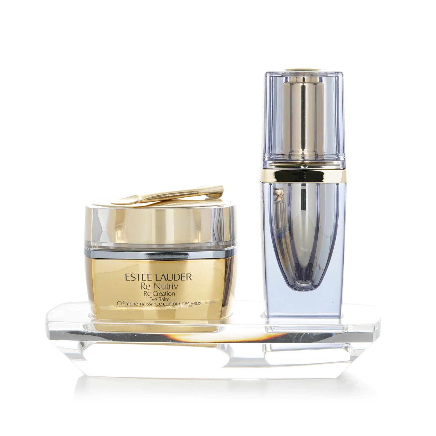 Estee Lauder Re-Nutriv Re-Creation Eye Bálsamo: Eye Bálsamo 15ml + Night Serum 4ml 2pcs