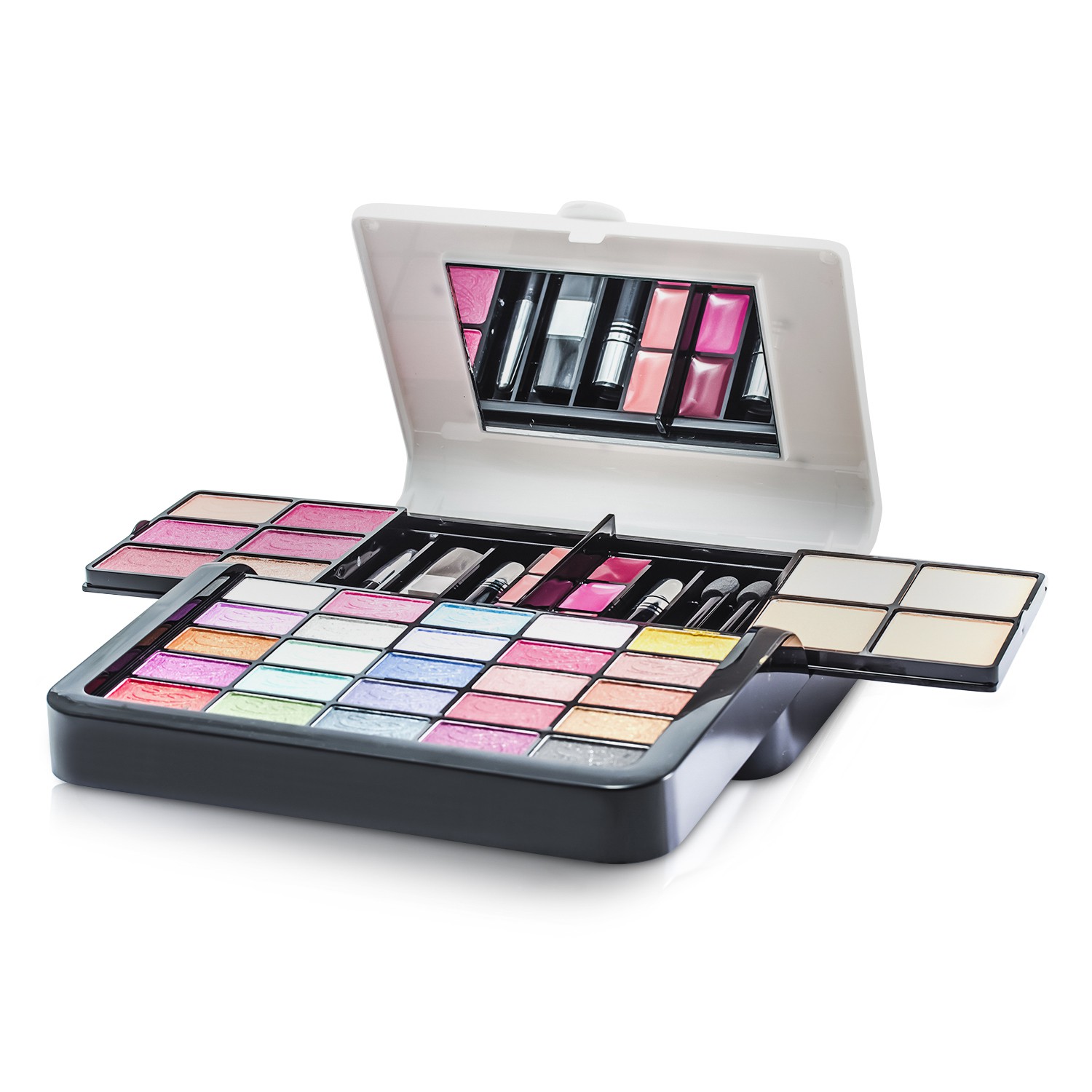 Cameleon MakeUp Kit G1697 (25x EyeShadow, 6x Blusher, 4x Compact Powder, 6x Lipgloss, 1x Mascara) Picture Color