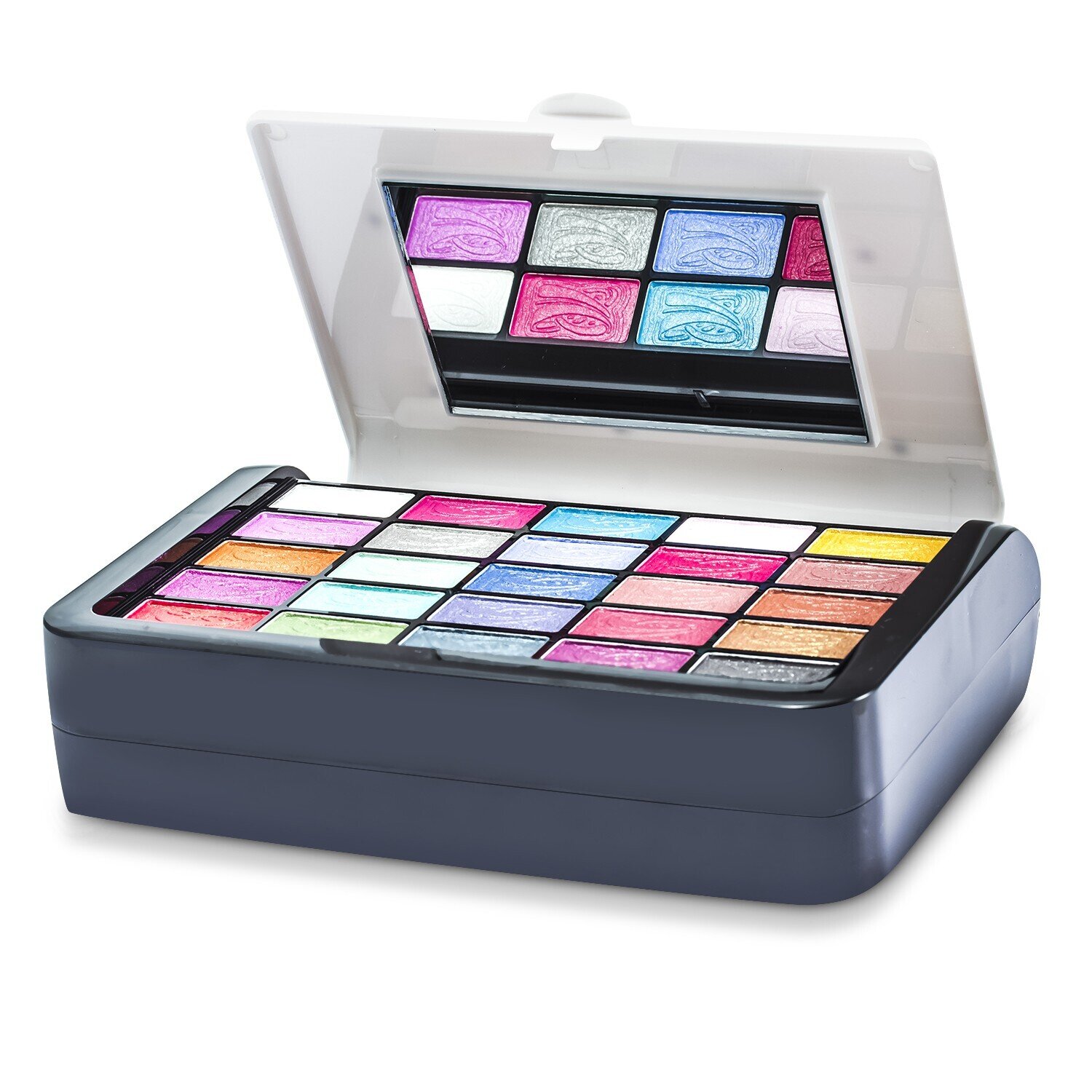 Cameleon MakeUp Kit G1697 (25x EyeShadow, 6x Blusher, 4x Compact Powder, 6x Lipgloss, 1x Mascara) Picture Color