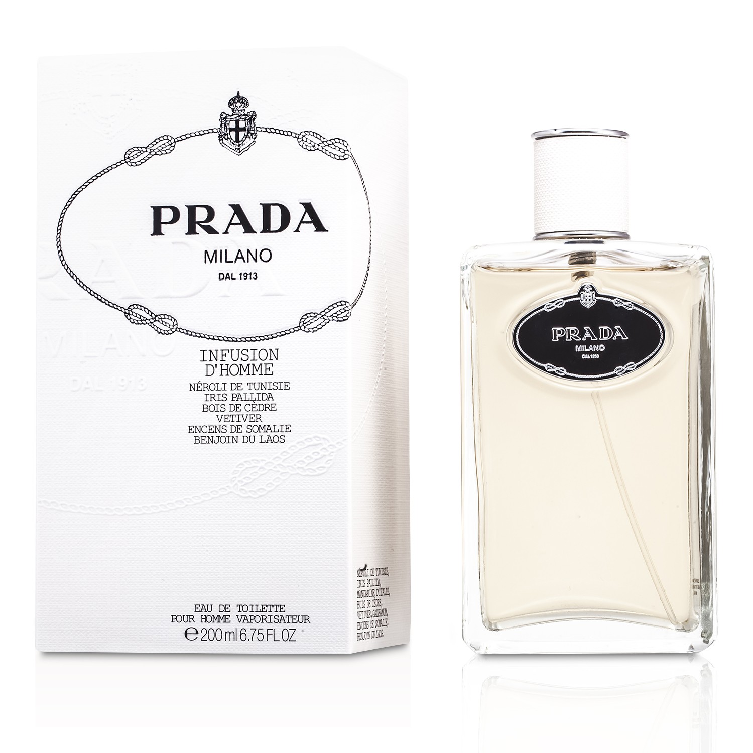 Prada Infusion D'Homme Eau De Toilette Spray 200ml/6.75oz