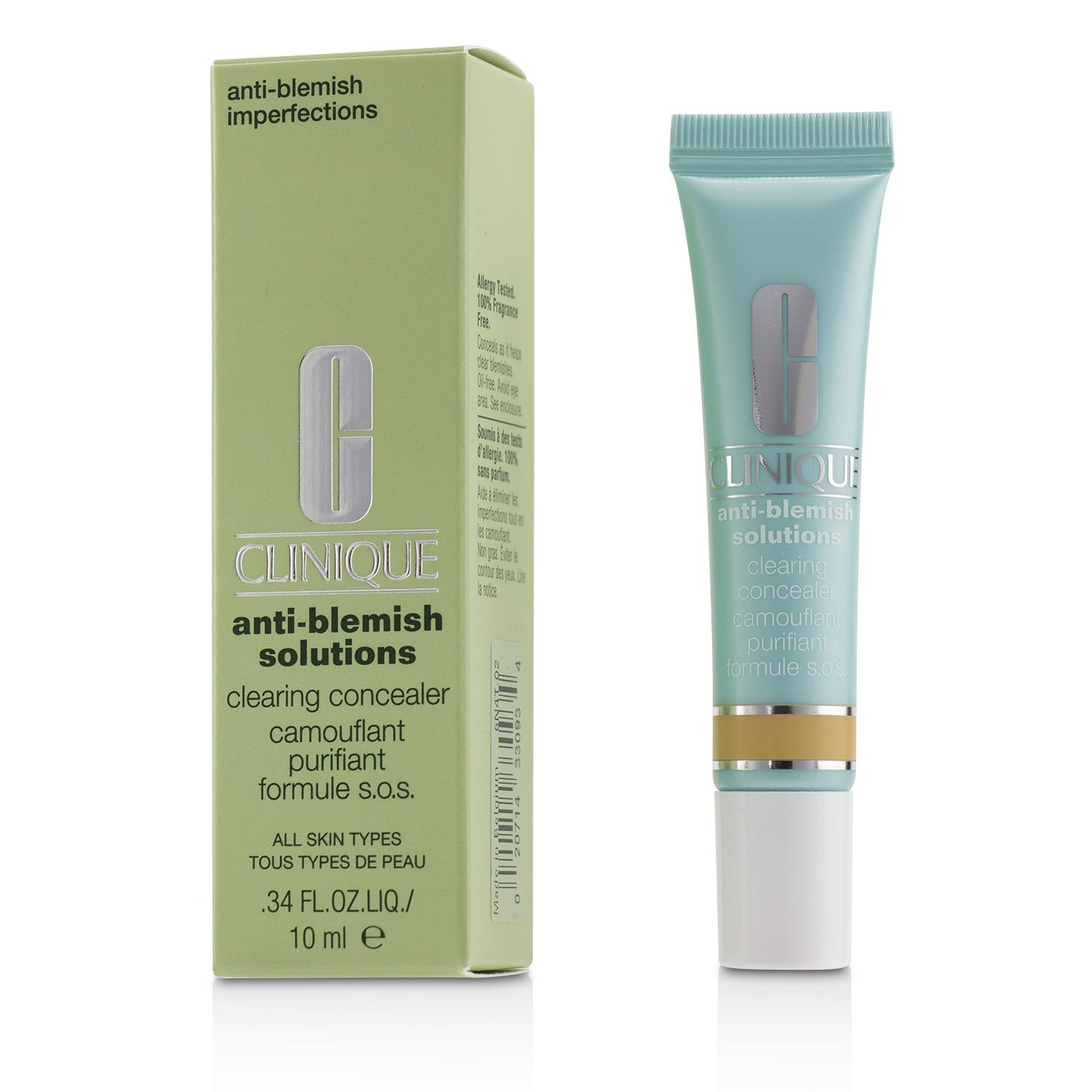 Clinique Anti Blemish Solutions Clearing Che Khuyết Điểm 10ml/0.34oz