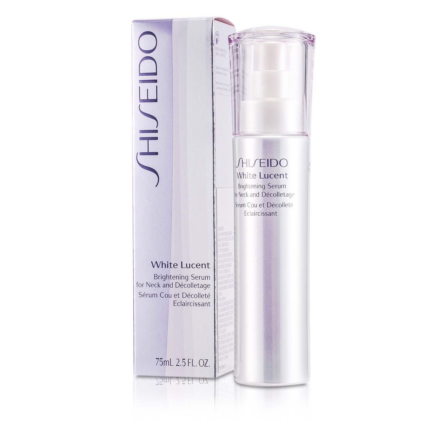 Shiseido White Lucency Perfect Radiance Brightening Serum Cuello y Escote Iluminador 75ml/2.5oz