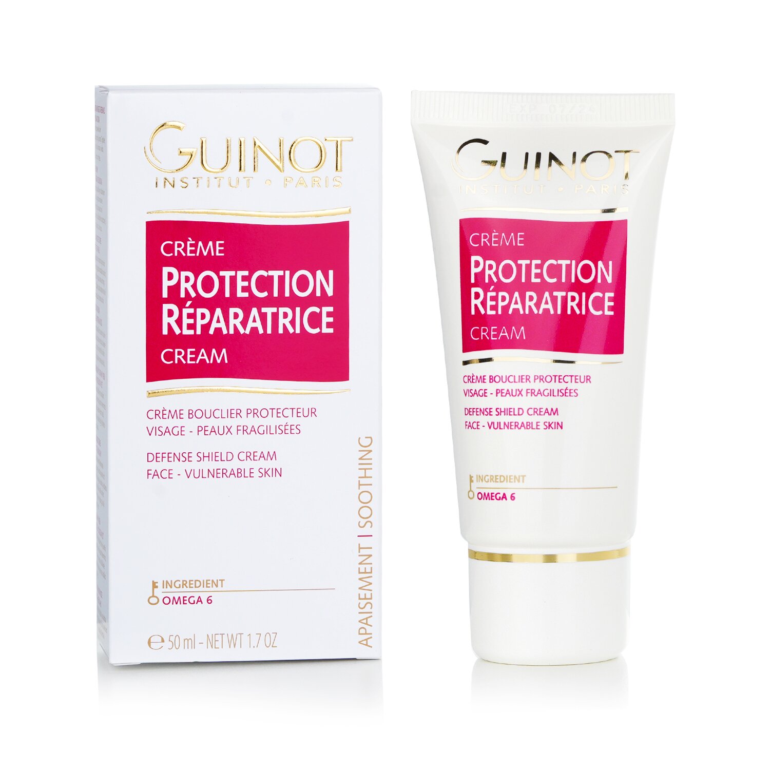 Guinot Creme Protection Reparatrice Face Cream - Crema Reparadora Rostro 50ml/1.7oz