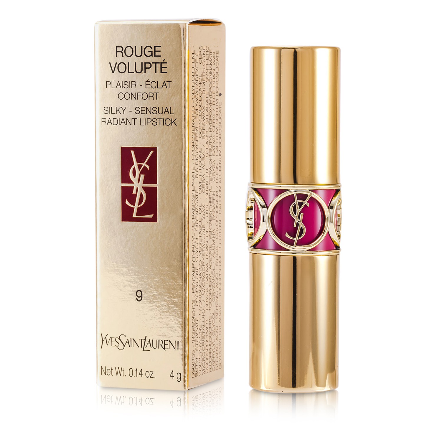 Yves Saint Laurent Rouge Volupte (Silky Sensual Radiant Lipstick SPF 15) 4g/0.14oz