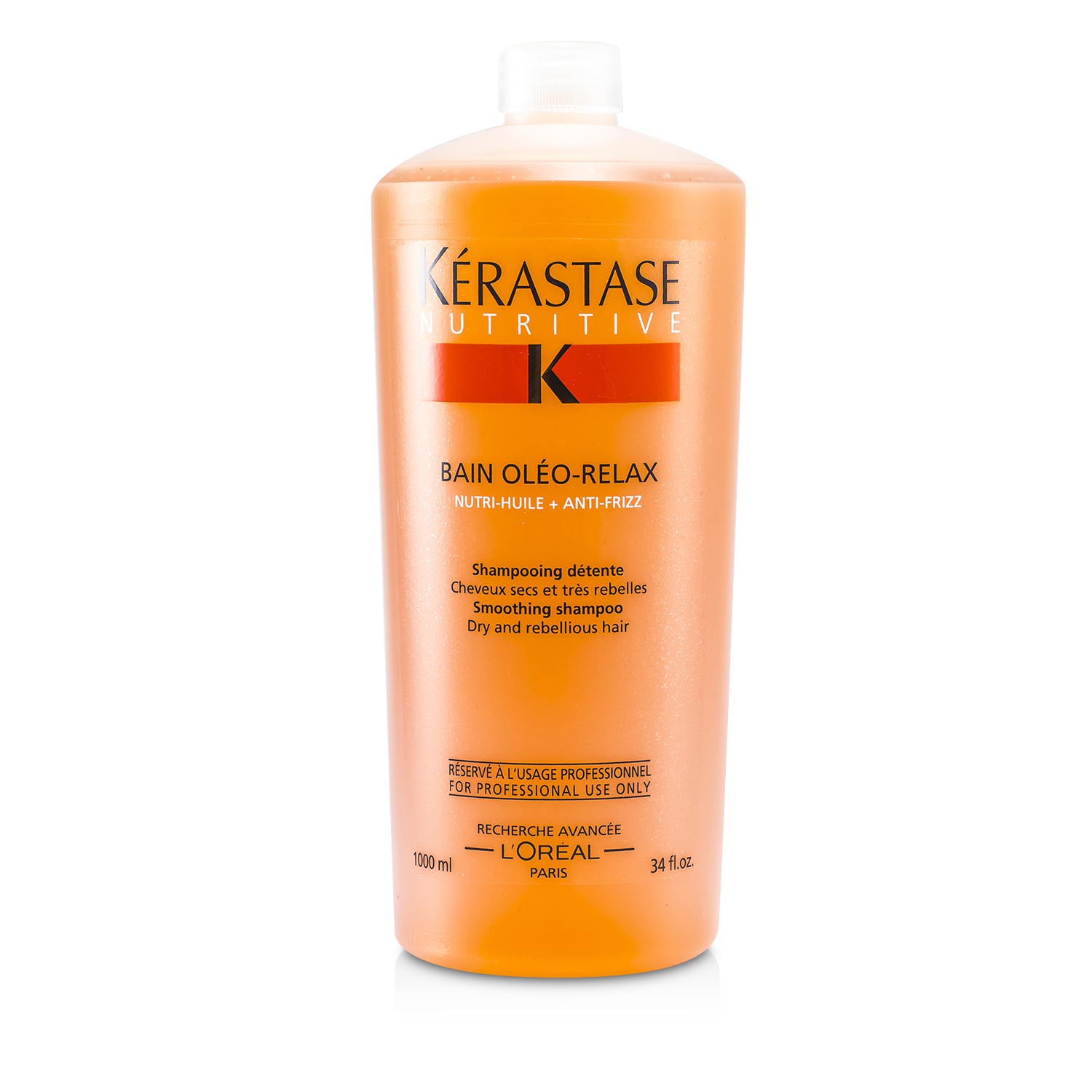 Kerastase شامبو Nutritive Bain Oleo-Relax (للشعر الجاف والفظ) 1000ml/34oz