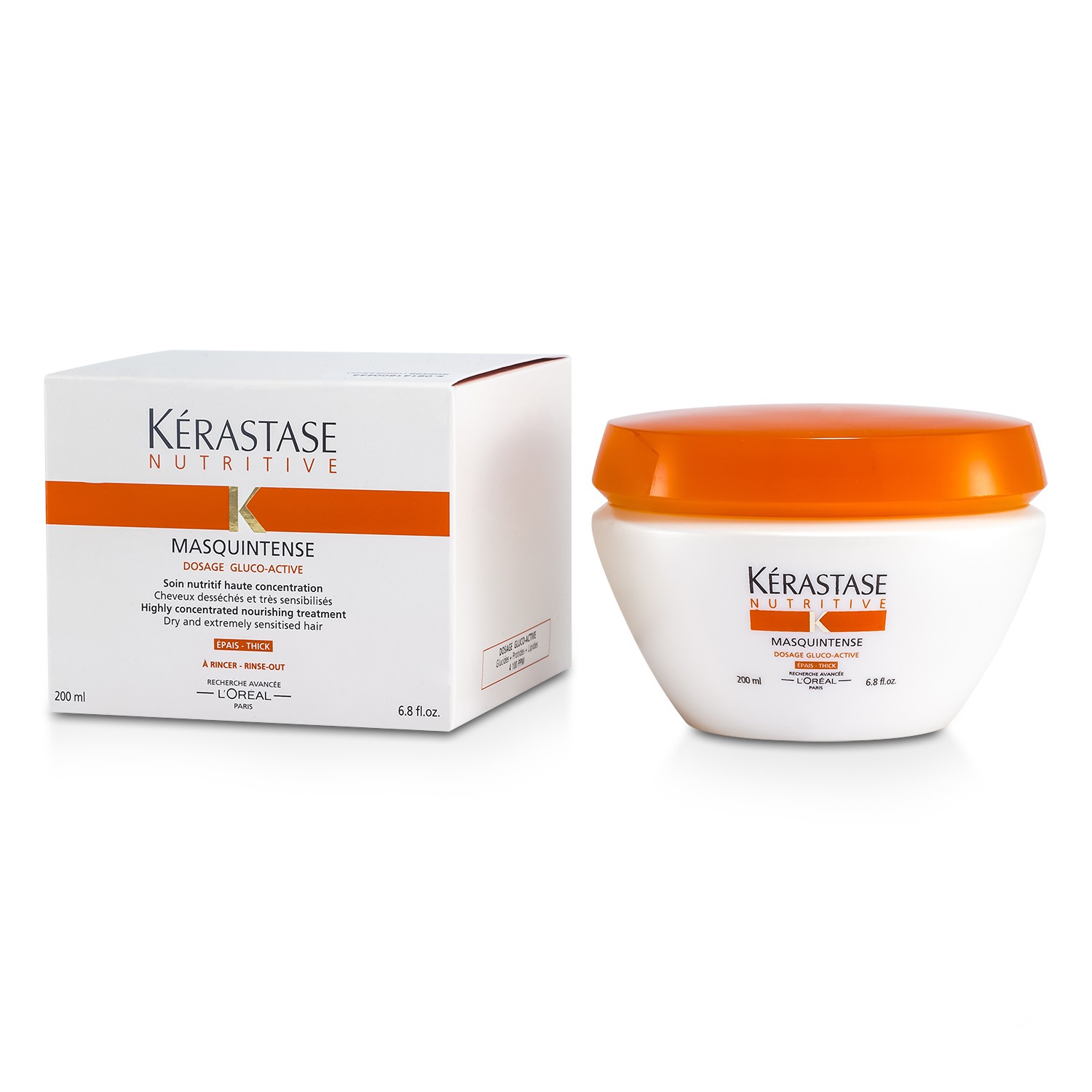 Kerastase Výživná koncentrovaná maska Kerastase Nutritive Masquintense Highly Concentrated Nourishing Treatment ( pro suché a citlivé husté vlasy ) 200ml/6.8oz