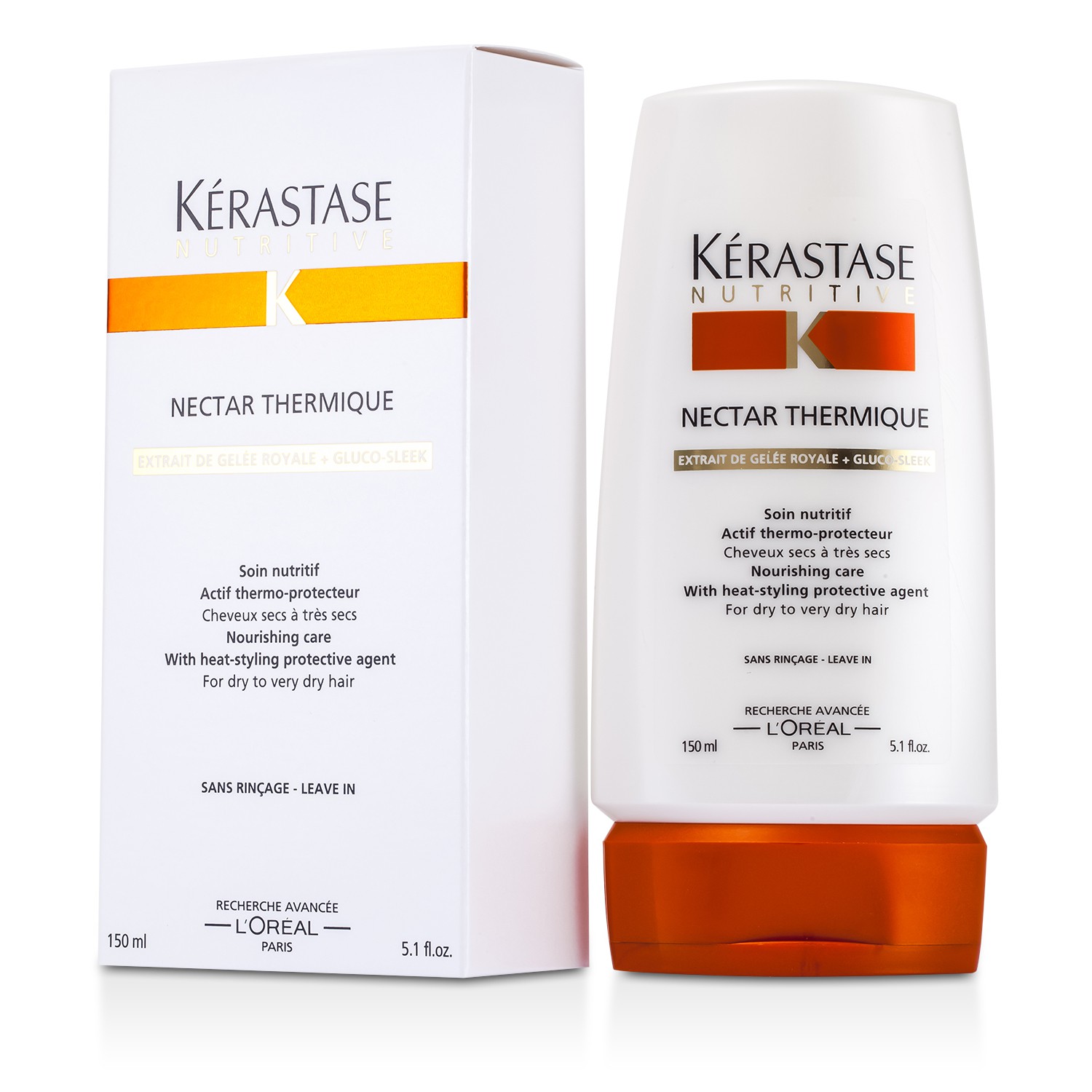 Kerastase Odżywczy nektar termiczny do włosów suchych i bardzo suchych bez spłukiwania Kerastase Nutritive Nectar Thermique Protective Agent - Leave In (Dry & Very Dry Hair) 150ml/5.1oz