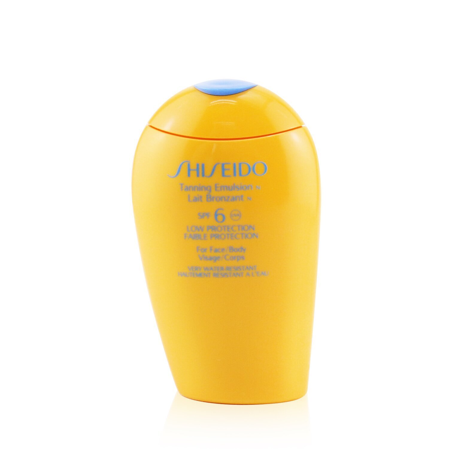 Shiseido რუჯის ემულსია SPF 6 (სახის და ტანისთვის) 150ml