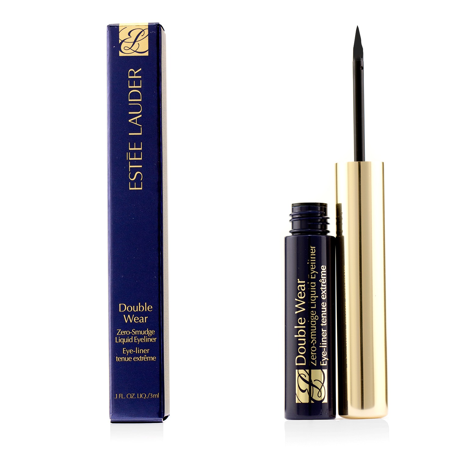 Estee Lauder Tekoče črtalo za oči z razmazovanjem Double Wear Zero Smudge Liquid Eyeliner 3ml/0.1oz