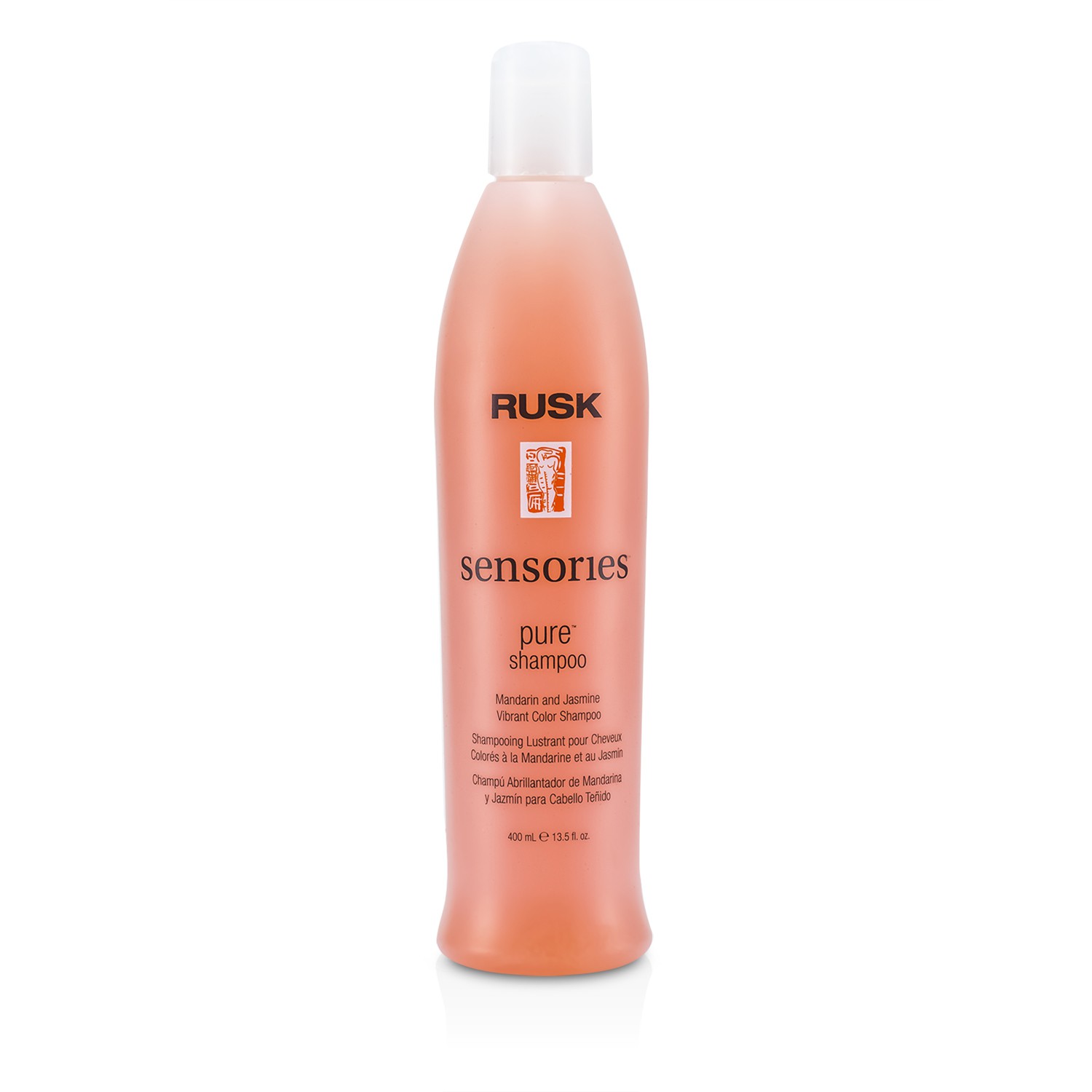 Rusk Sensories Pure Mandarin and Jasmine Vibrant Color Shampoo 400ml/13.5oz