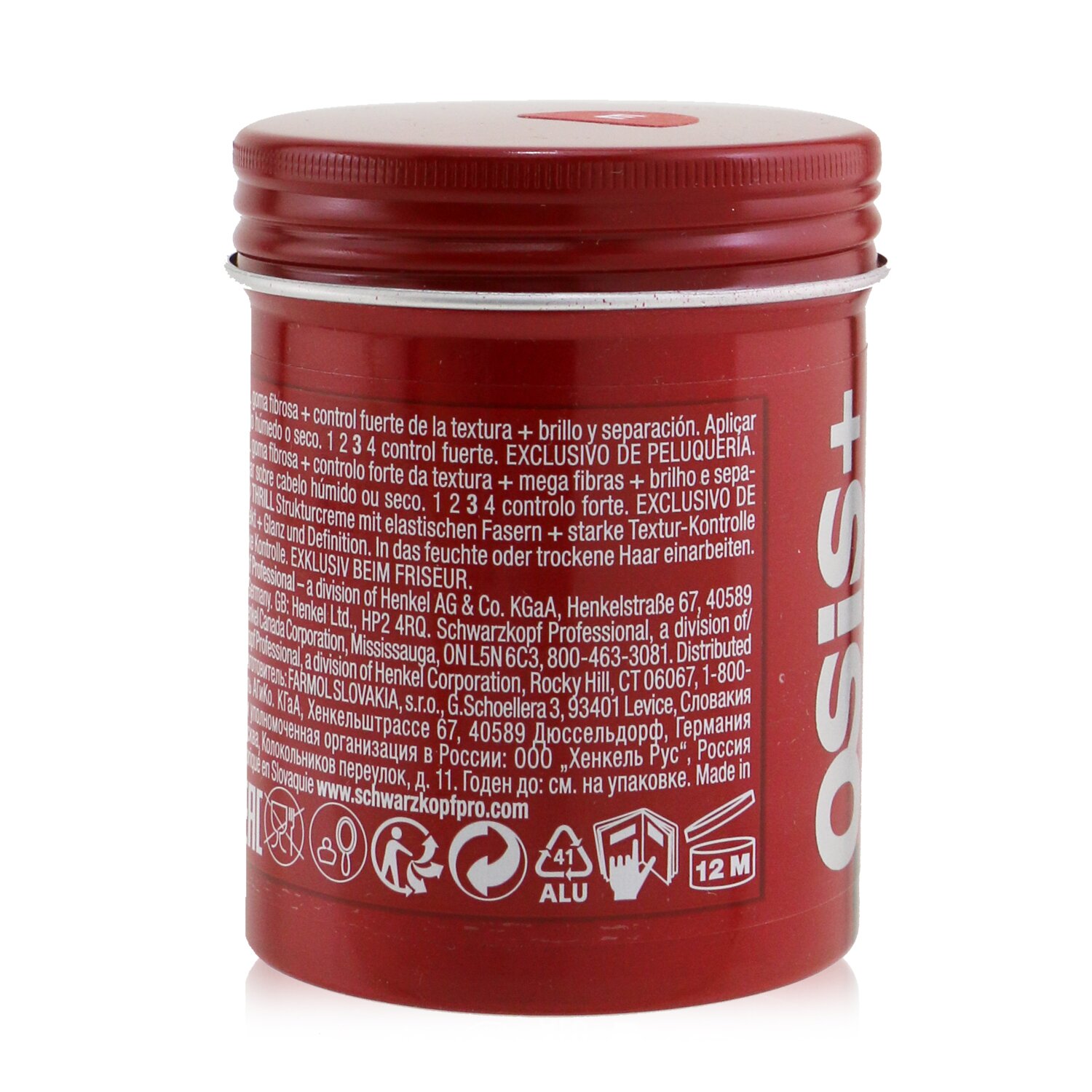 Schwarzkopf Stylingová guma Osis+ Thrill Fibre Gum ( silná kontrola ) 100ml/3.4oz