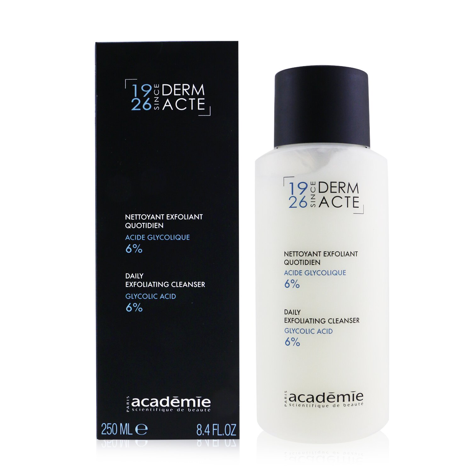 Academie Derm Acte Daily Exfoliating Cleanser - Glycolic Acid 6% 250ml/8.4oz