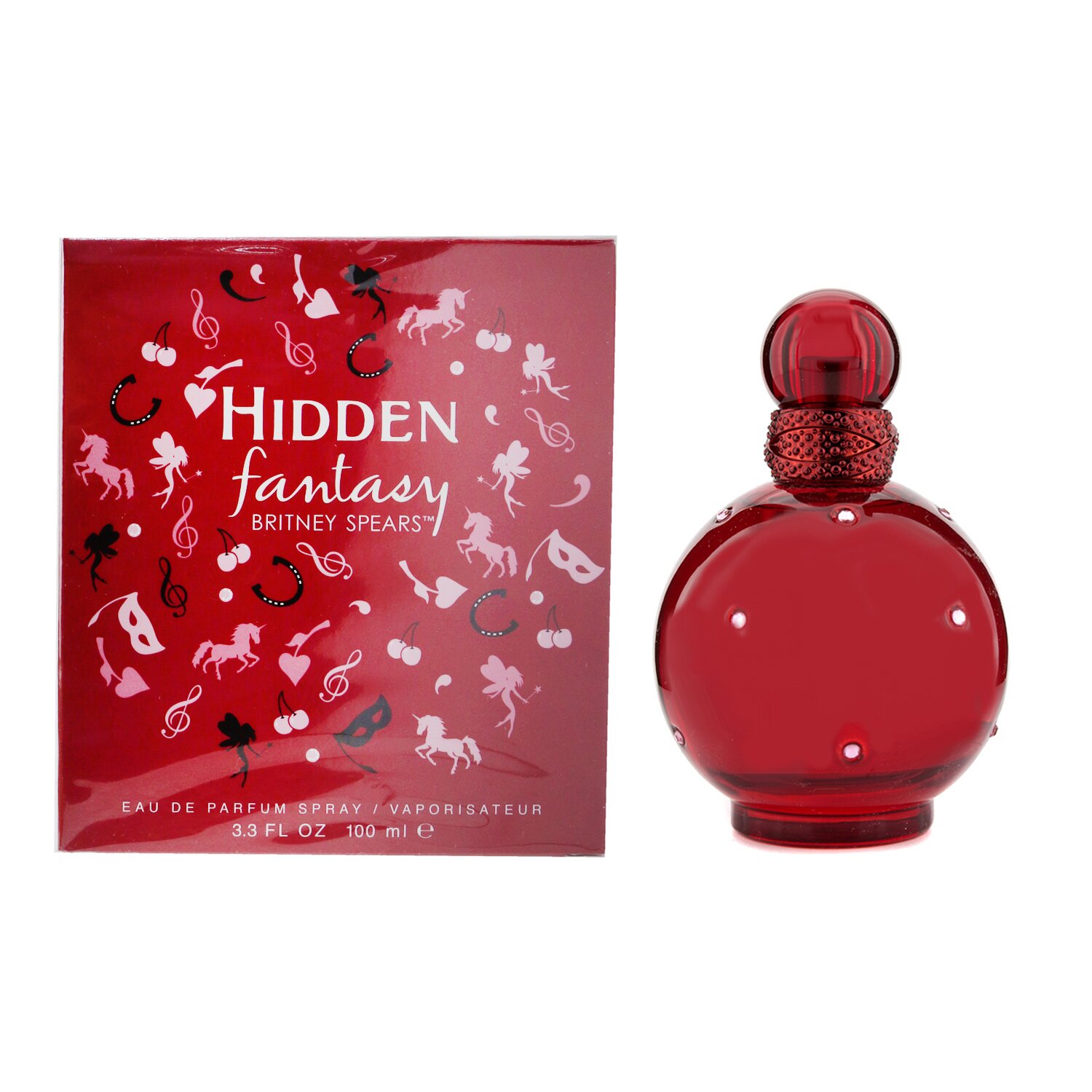 Britney Spears Hidden Fantasy Eau De Parfum Spray 100ml/3.3oz