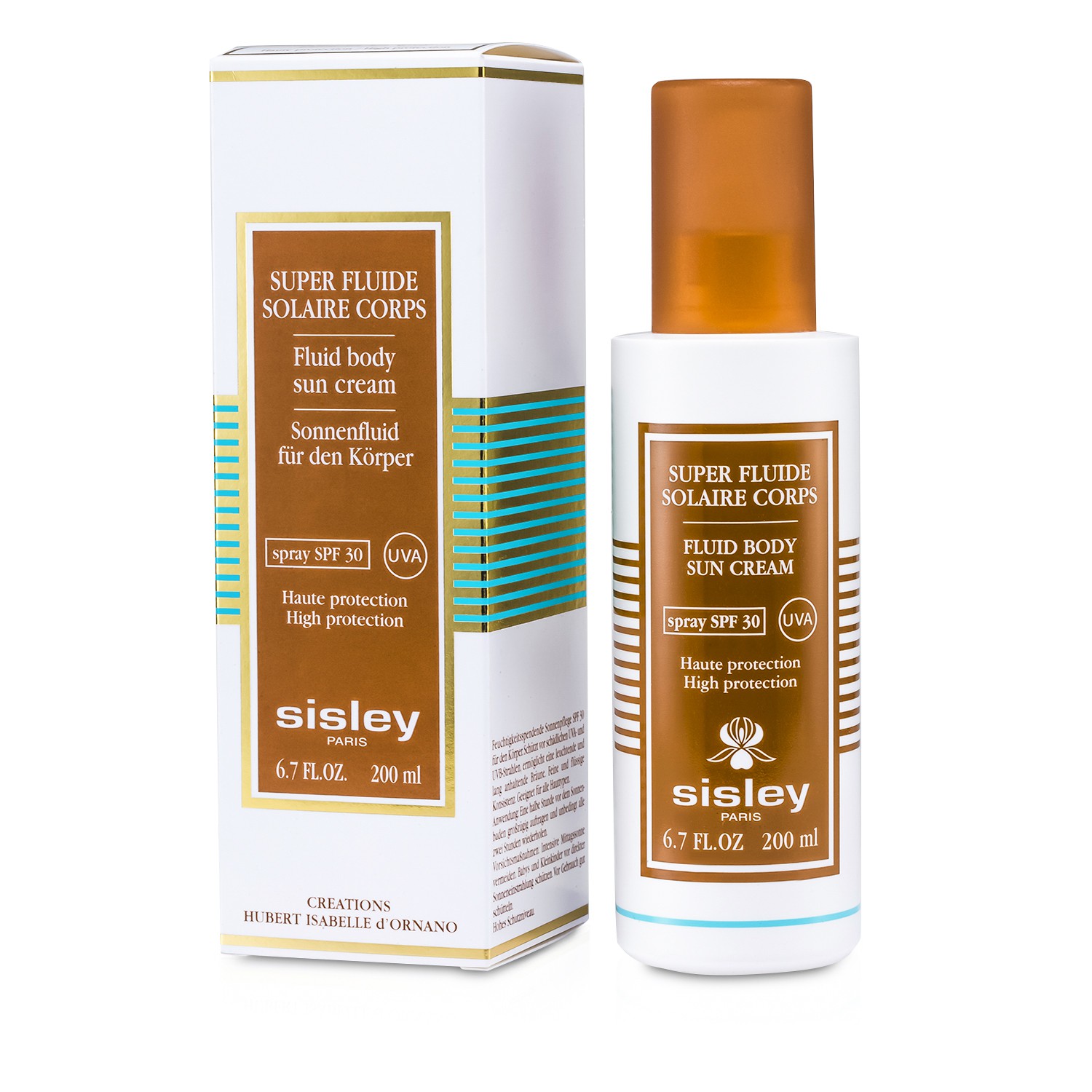 Sisley Fluid Body Sun Cream SPF 30 UVA 200ml/6.7oz