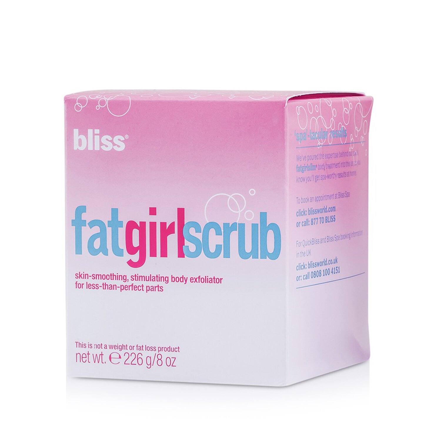 Bliss Fat Girl Scrub 226g/8oz