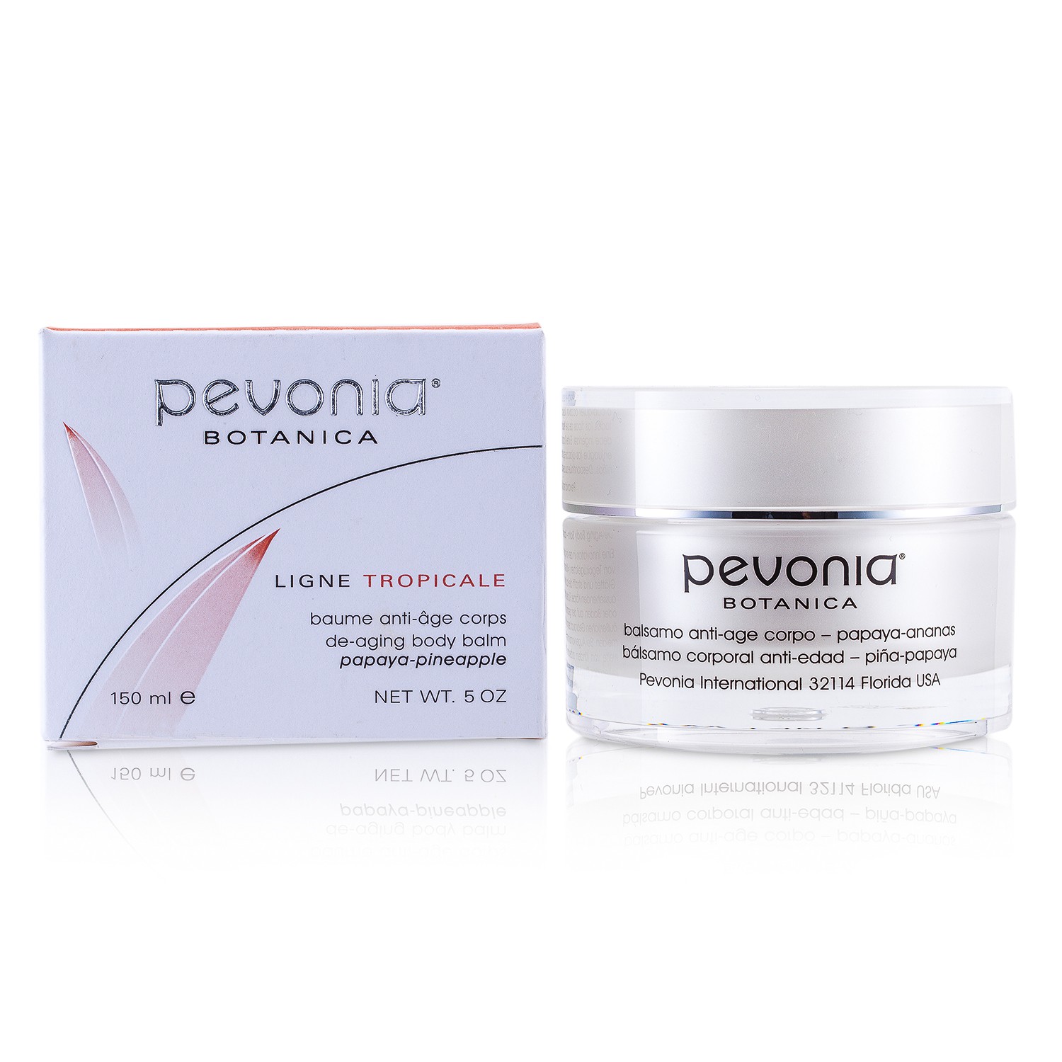 Pevonia Botanica Omlazující tělový balzám s papájou a ananasem De-Aging Body Balm - Papaya-Pineapple 150ml/5oz