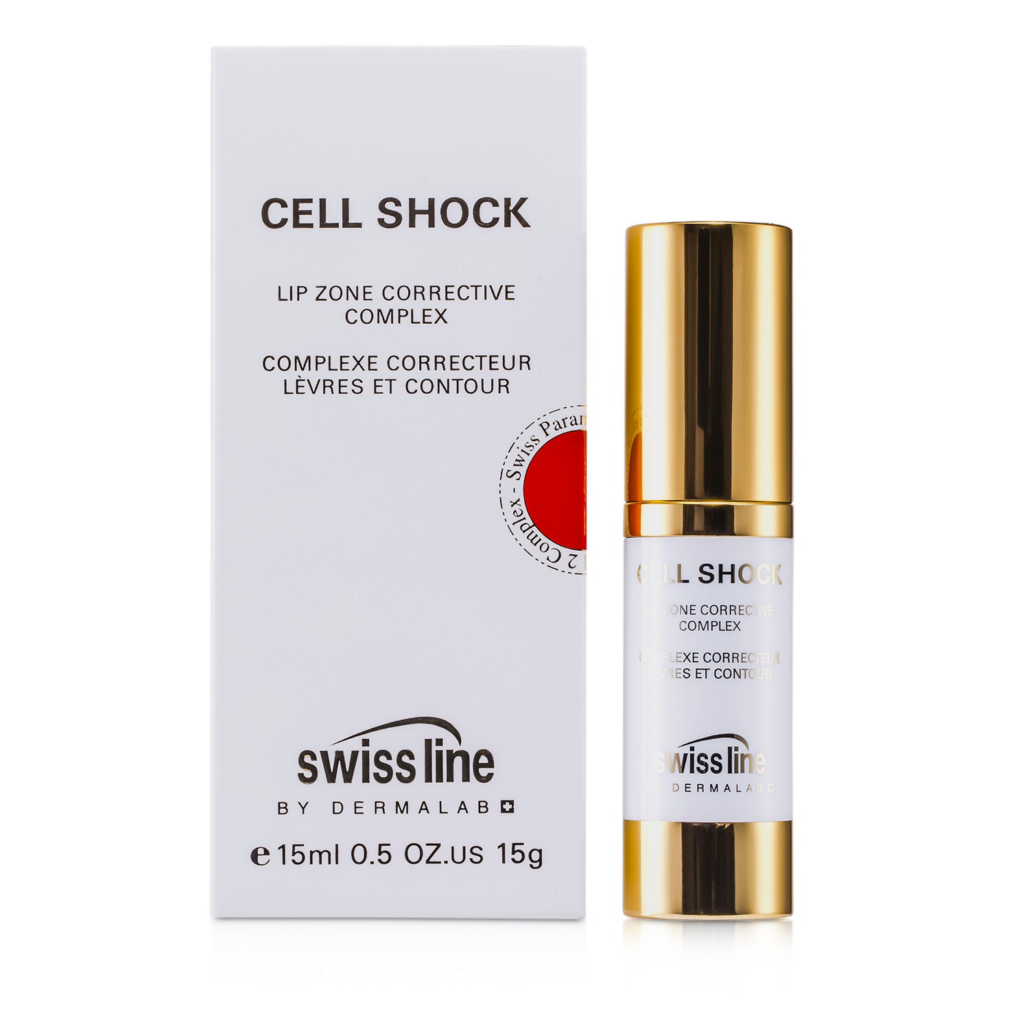 Swissline مركب مصحح لبشرة الشفاه Cell Shock 15ml/0.5oz