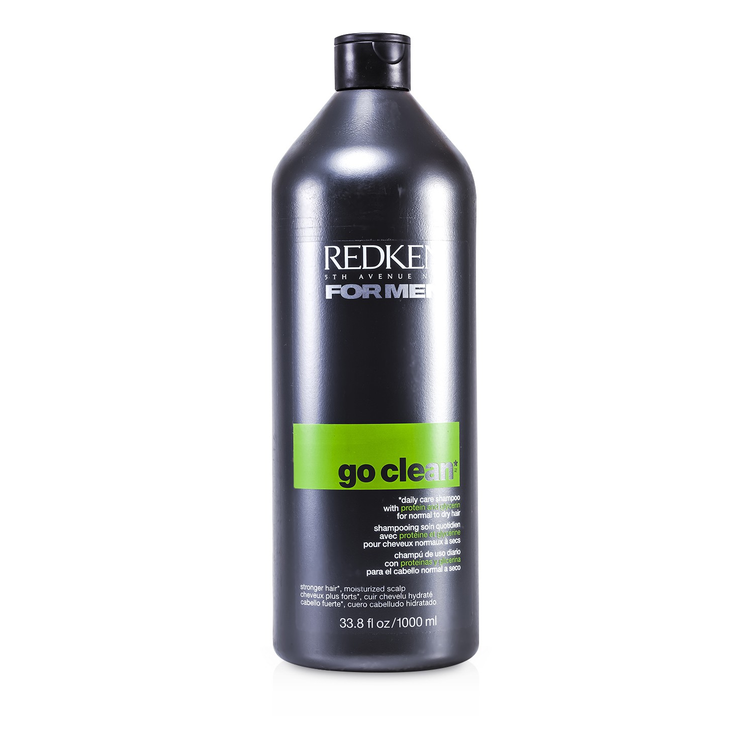 Redken Men Go Clean Daily Care Shampoo (For Normal to Dry Hair) 1000ml/33.8oz