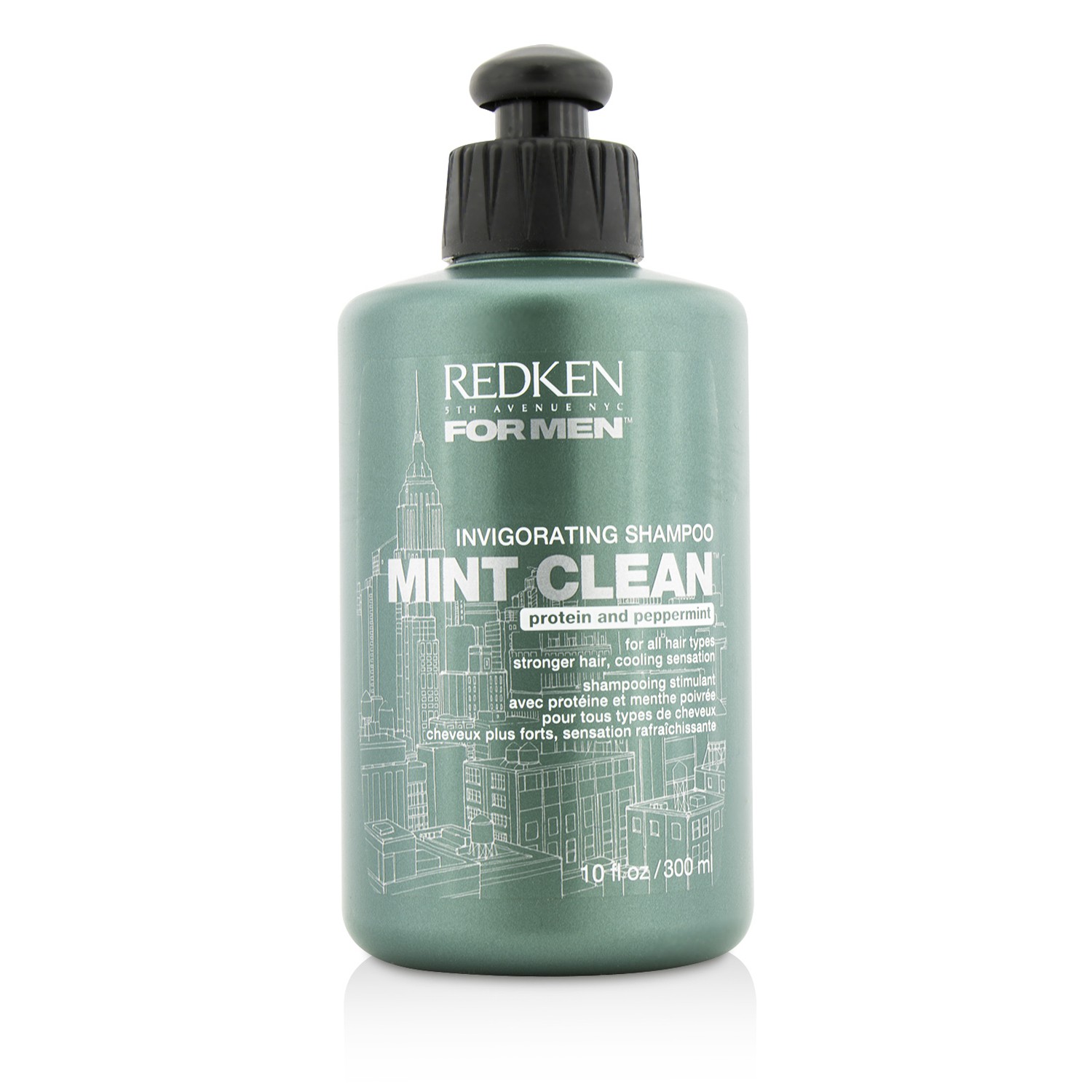 Redken Bărbaţi Şampon Revigorant cu Mentă 300ml/10oz