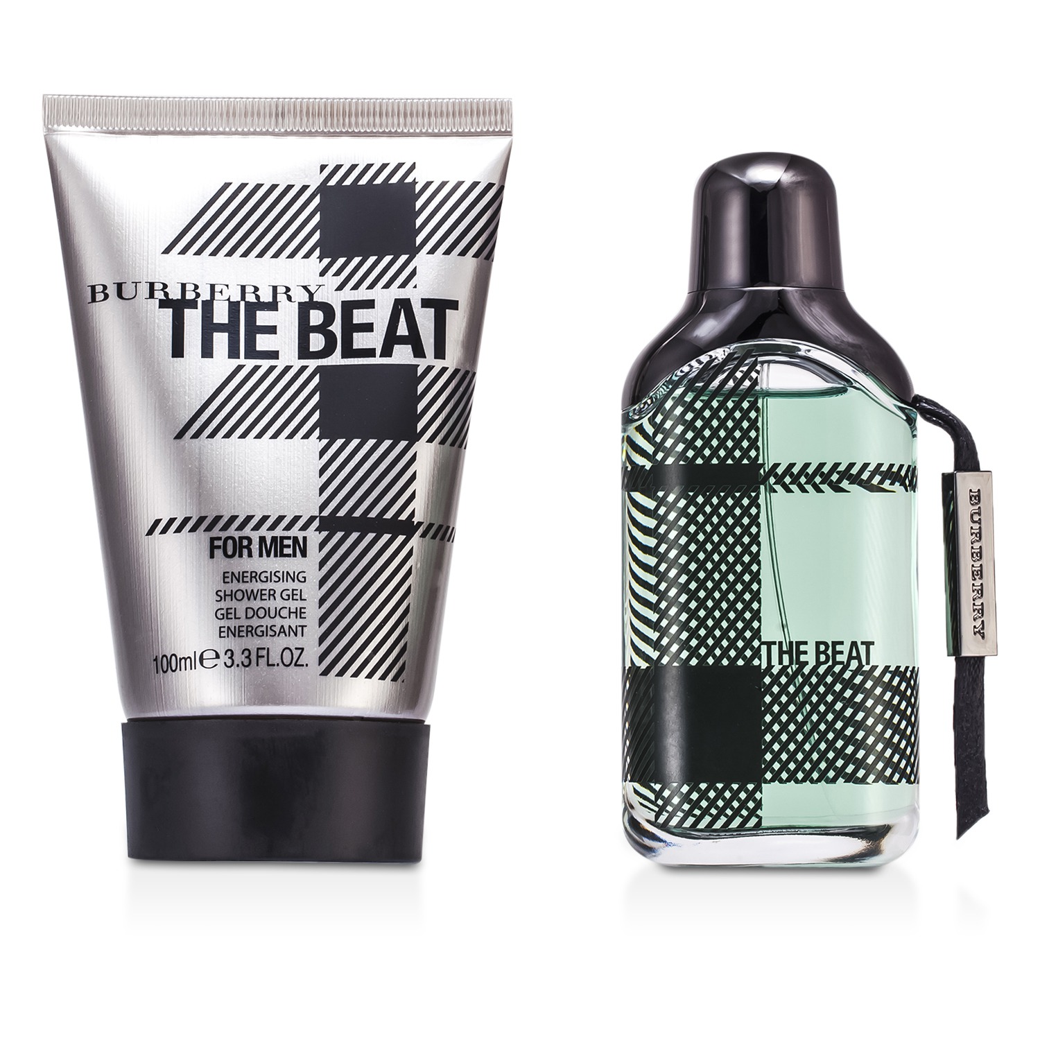 Burberry The Beat For Men Coffret: Eau De Toilette Spray 50ml/1.7oz + Shower Gel 100ml/3.3oz 2pcs