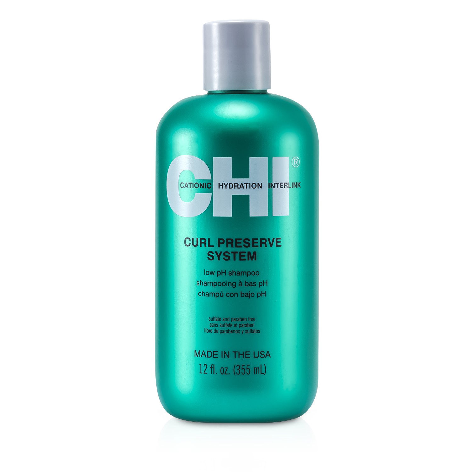 CHI Curl Preserve Sistem Syampu Rambut ( Untuk Rambut Keriting ) 300ml/12oz