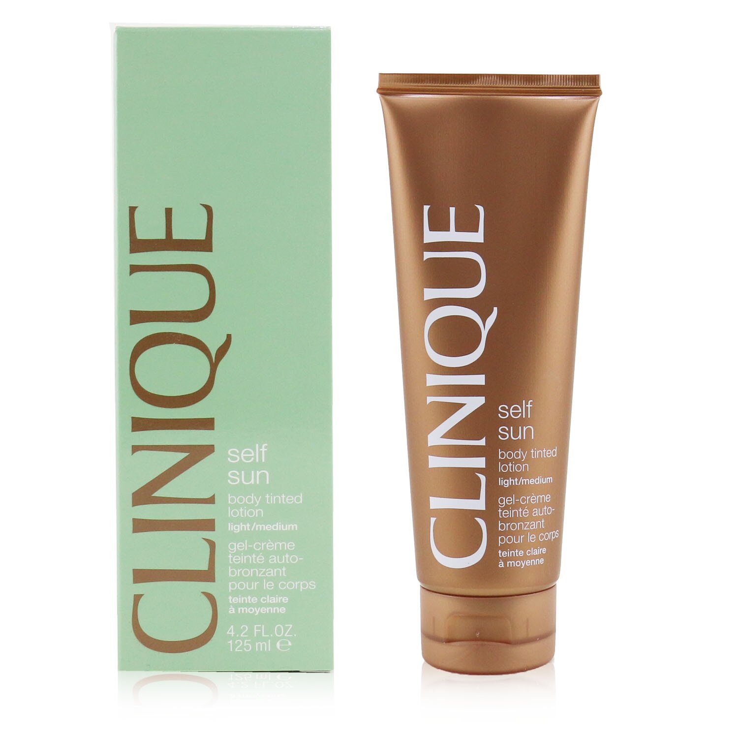 Clinique Self-Sun Body Farget Lotion - Lys/ Medium 125ml/4.2oz