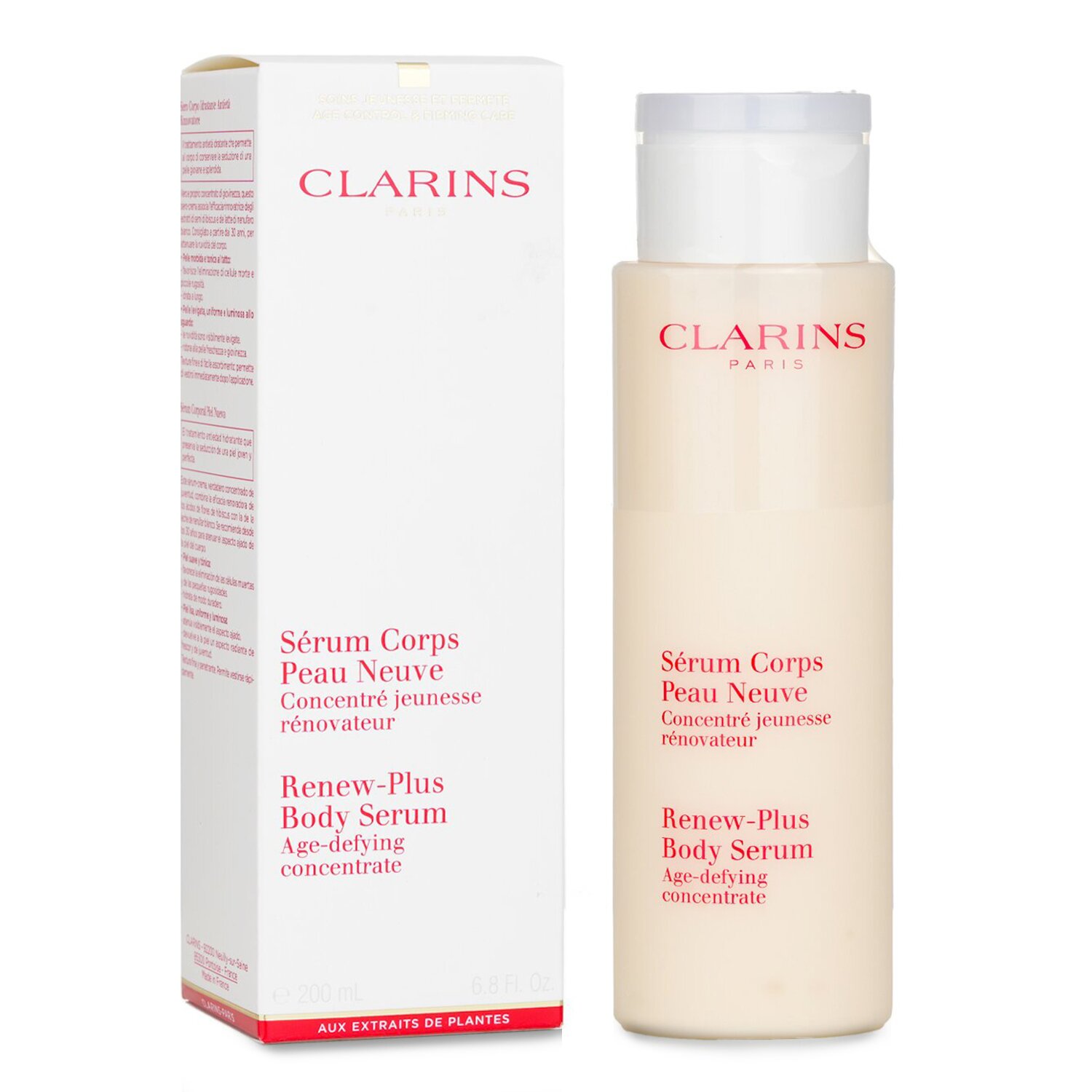 Clarins Renew Plus Serum Para Corpo 200ml/6.8oz