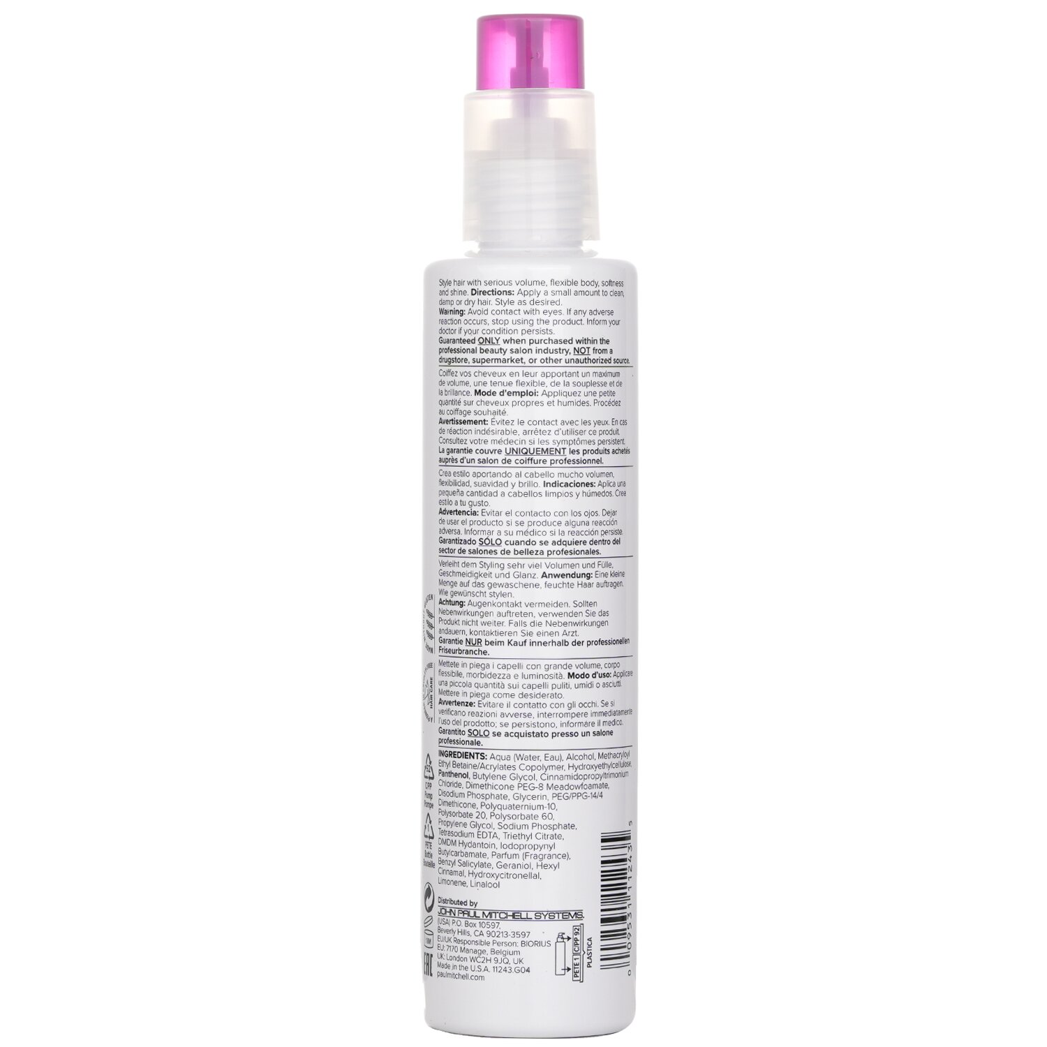 Paul Mitchell Extra-Body გამასქელებელი (ვარცხნილობის სითხე) 200ml/6.8oz