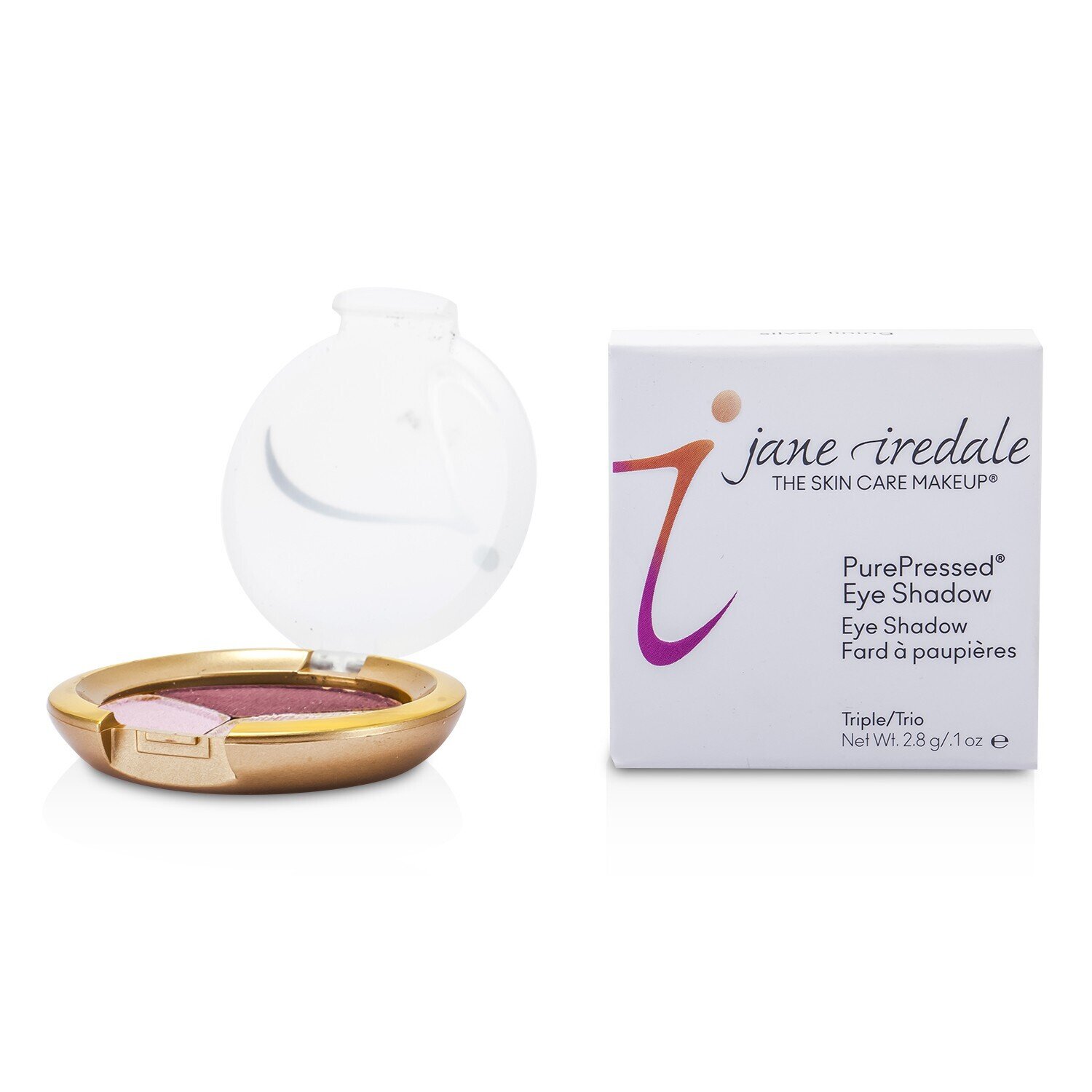 Jane Iredale PurePressed Triple Eye Shadow 2.8g/0.1oz