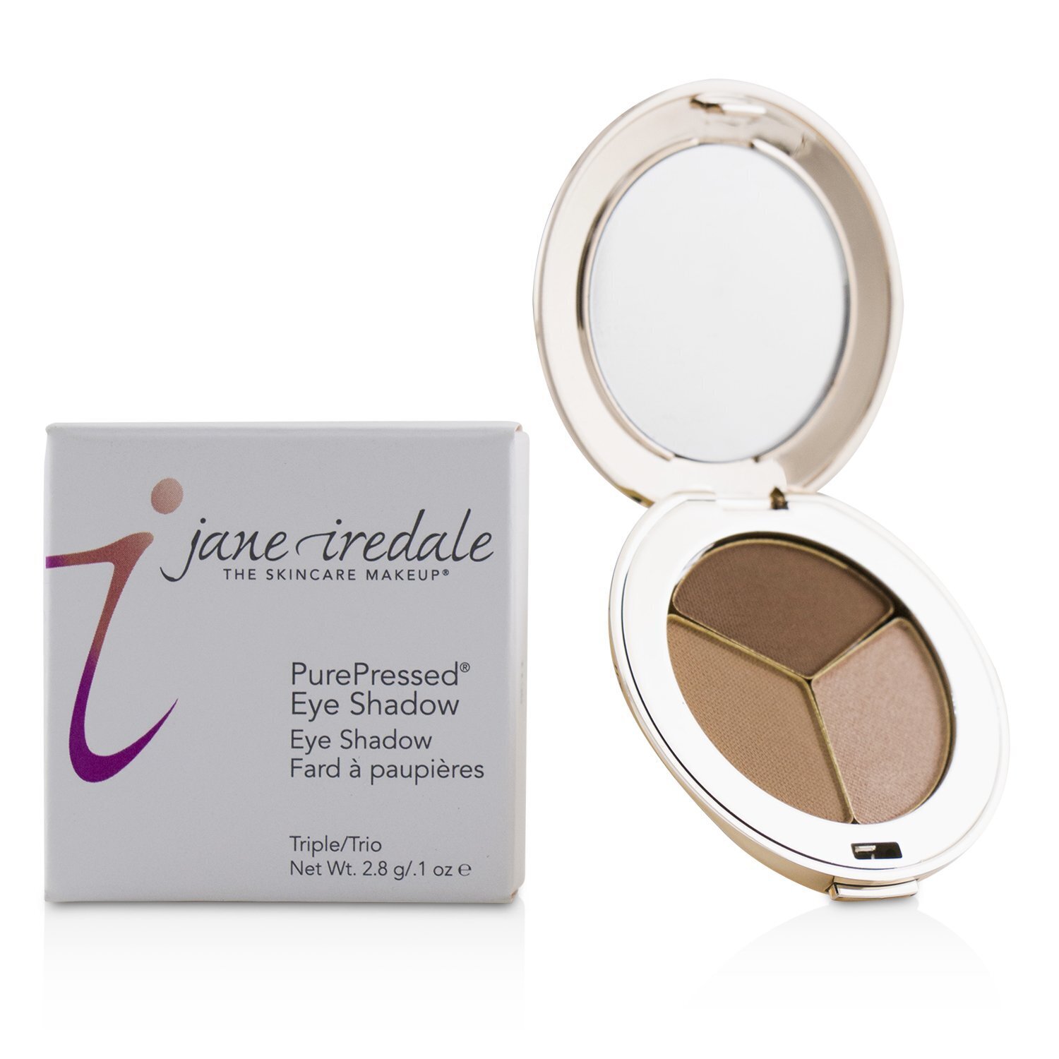 Jane Iredale Trio oční stíny PurePressed Triple Eye Shadow 2.8g/0.1oz