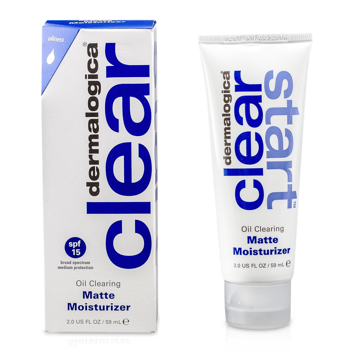 Dermalogica 德卡 Clear Start Oil Clearing Matte Moisturizer SPF 15 (Exp. Date: 10/2018) 60ml/2oz