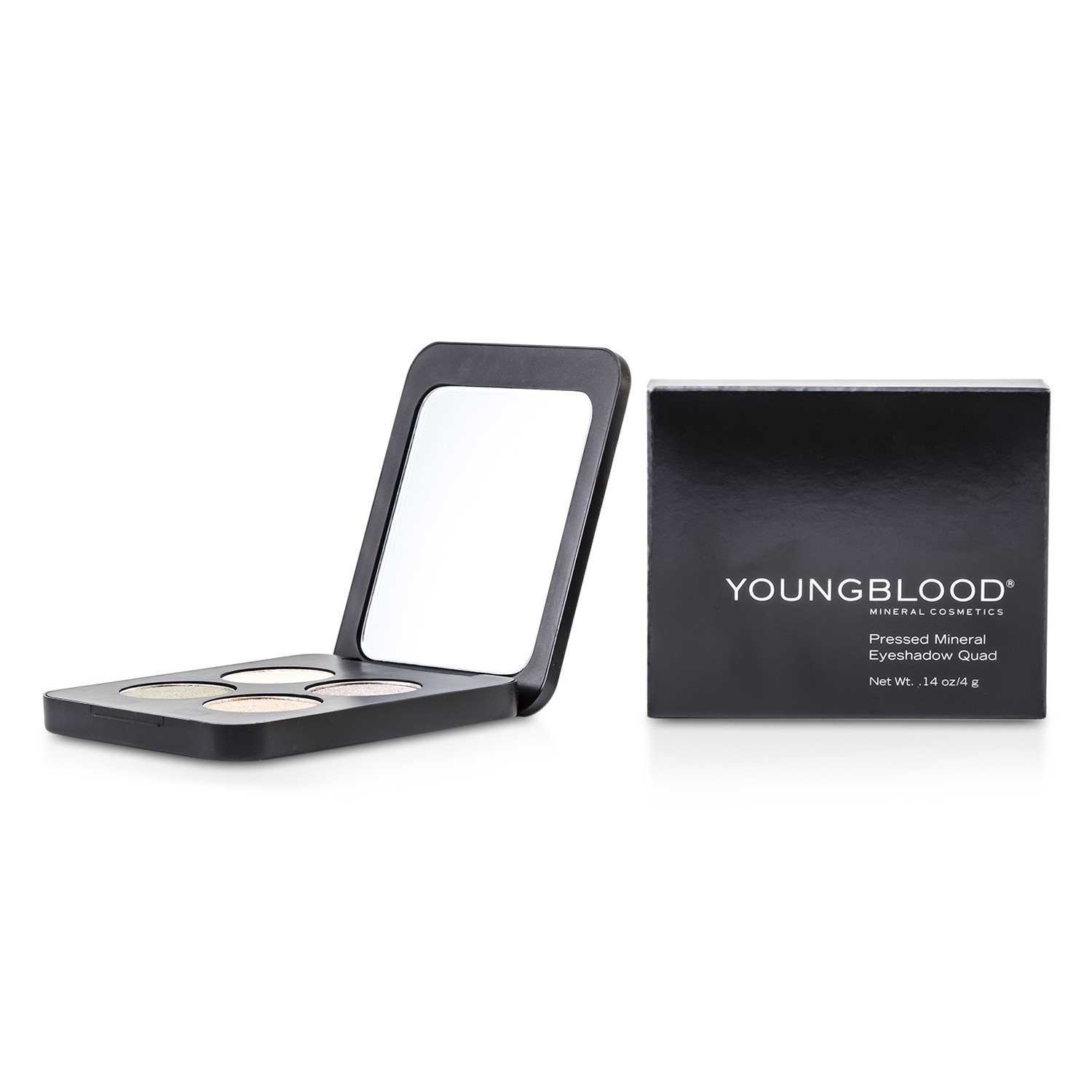 Youngblood Пресовани Минерални Сенки за Очи Четворка 4g/0.14oz