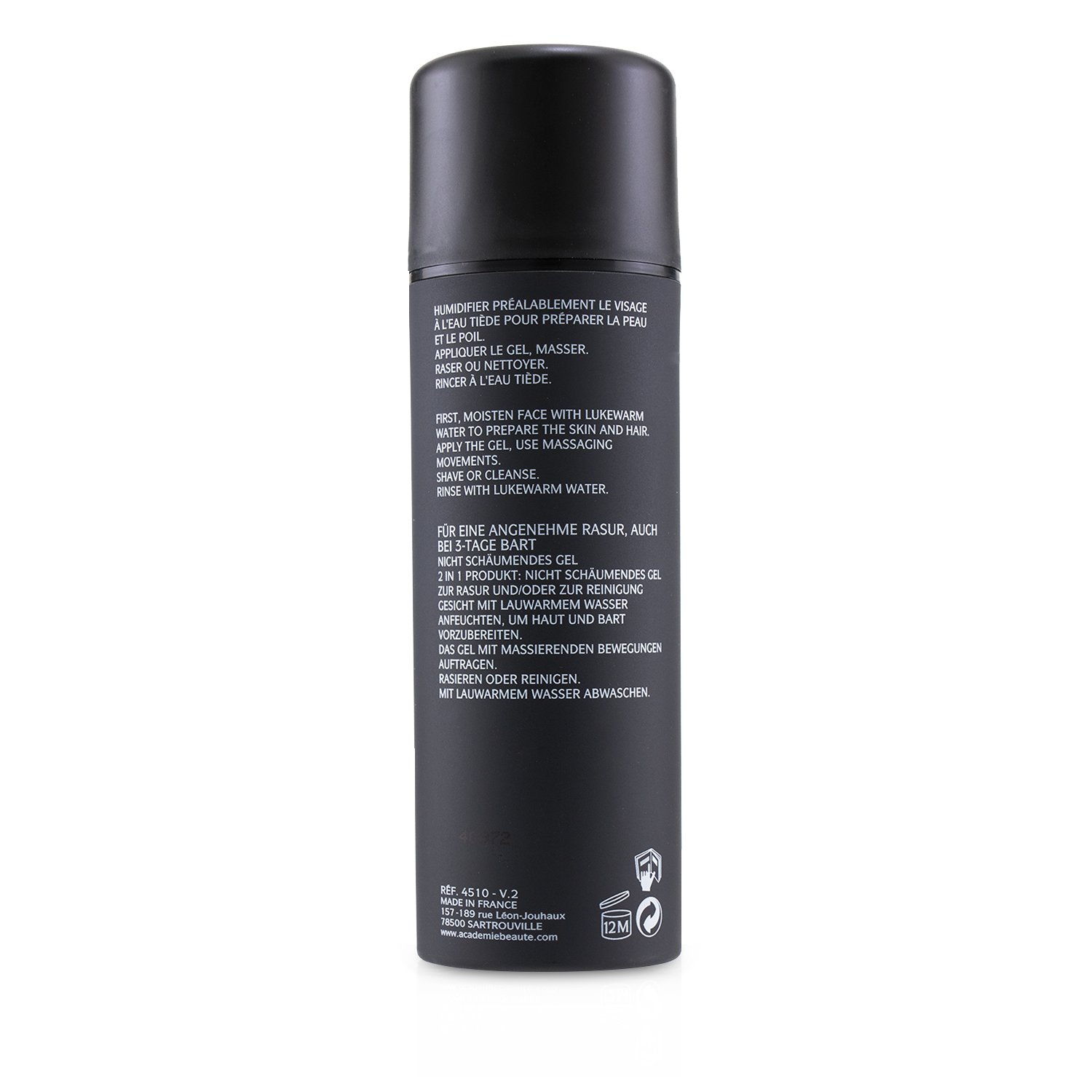 Academie Men Cleansing & Non-Foaming Gel 150ml/5oz